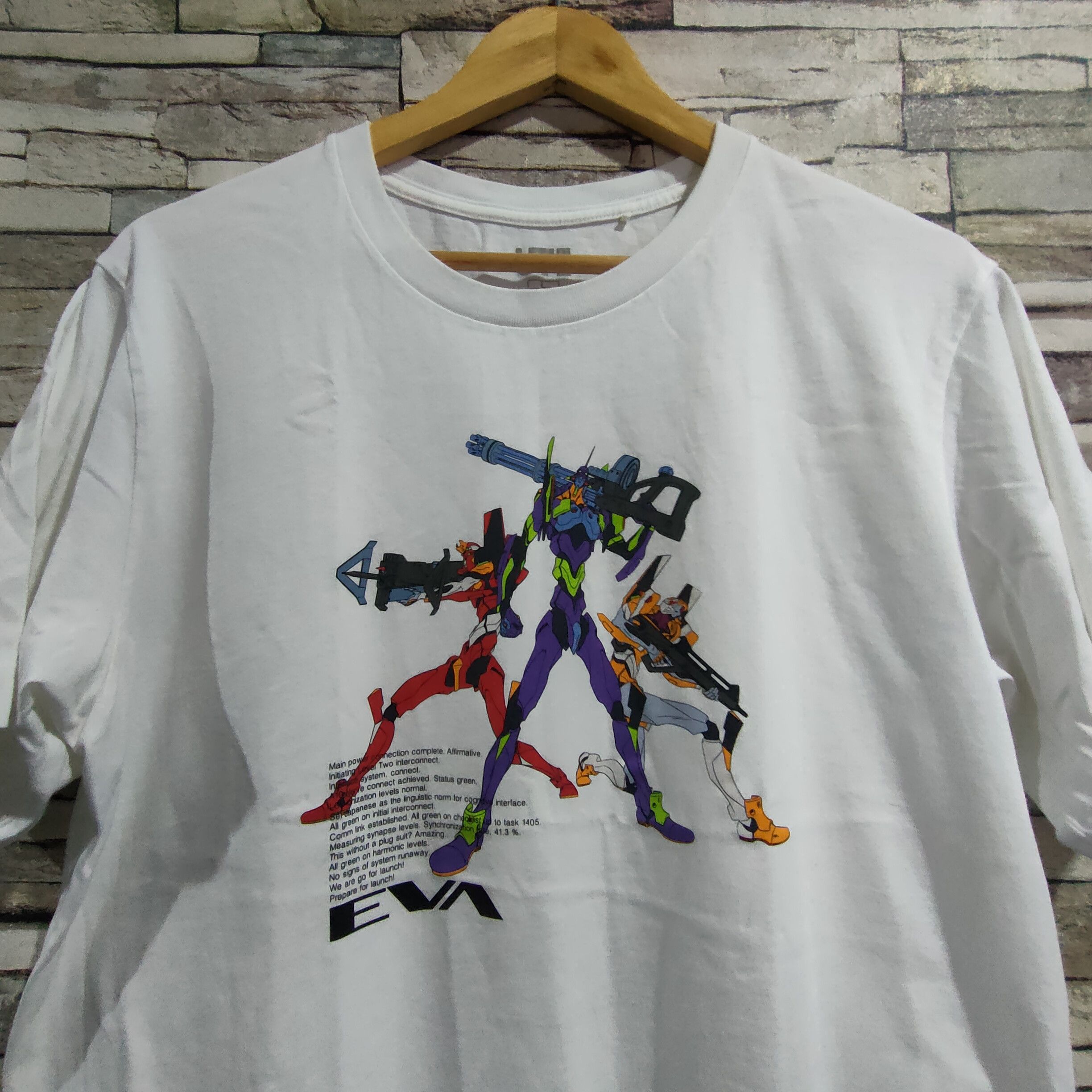 Anime × Japanese Brand × Uniqlo Anime Evangelion UT Uniqlo Size US L / EU 52-54 / 3 - 1 Thumbnail