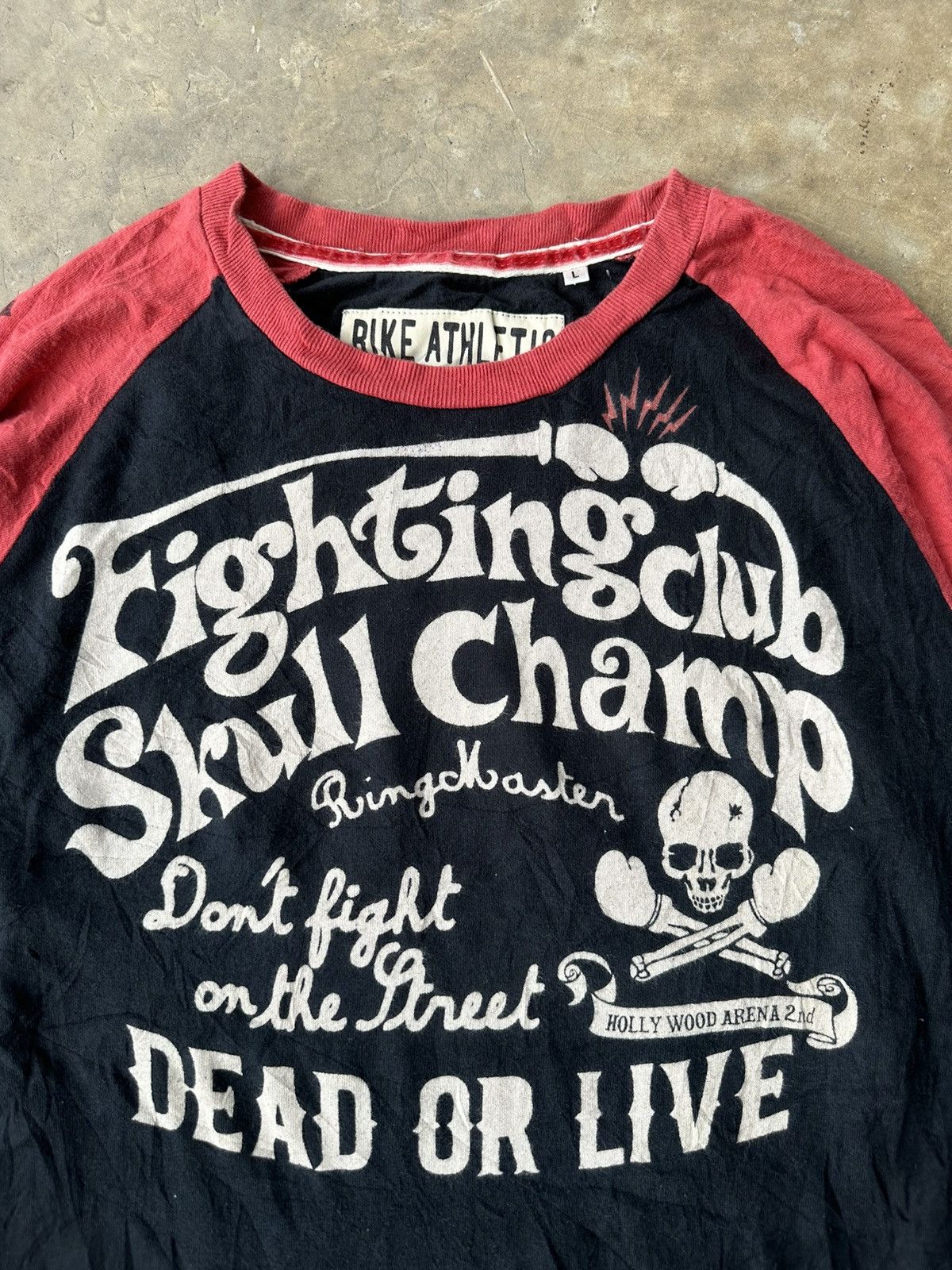 Japanese Brand Bike pioneer skulls Longsleeve Shirts (fit for s-m) Size US L / EU 52-54 / 3 - 4 Thumbnail