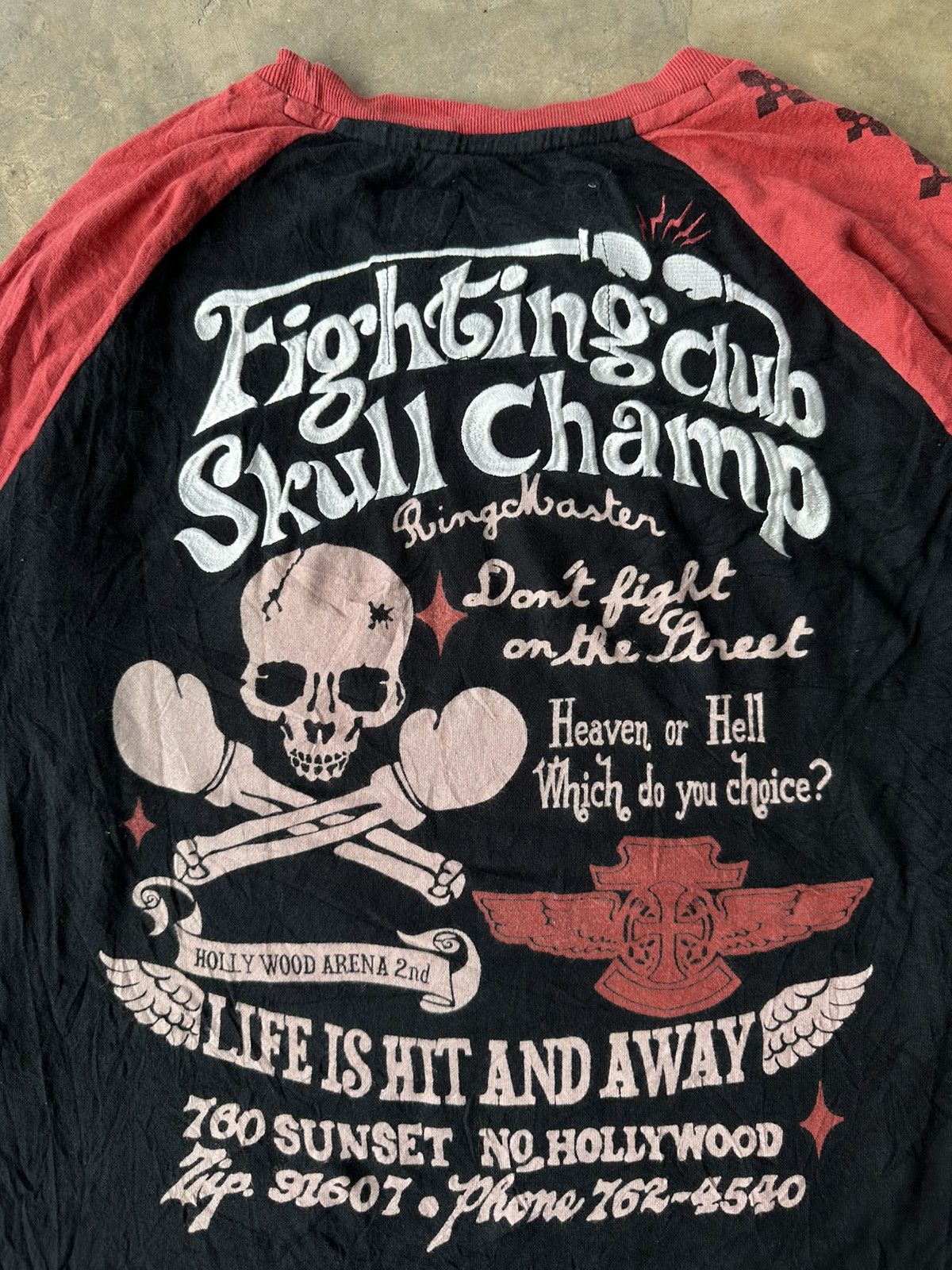 Japanese Brand Bike pioneer skulls Longsleeve Shirts (fit for s-m) Size US L / EU 52-54 / 3 - 2 Thumbnail