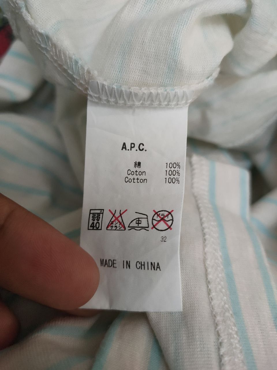 A.P.C. APC Stripes Longsleeve Size XS / US 0-2 / IT 36-38 - 3 Thumbnail