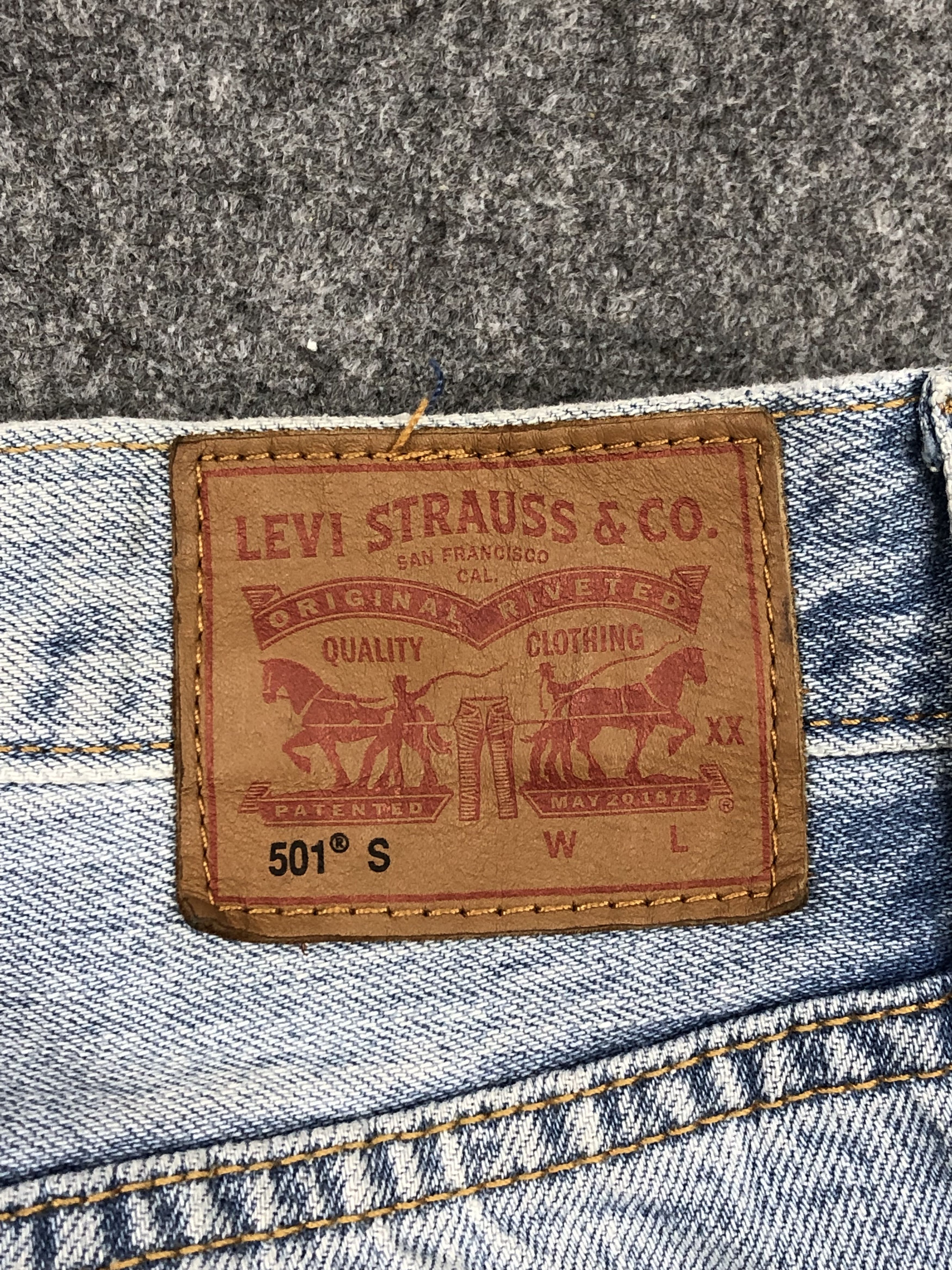 Levi's Vintage Levis 501 Light Wash Jeans DP1515 Size US 29 - 5 Thumbnail