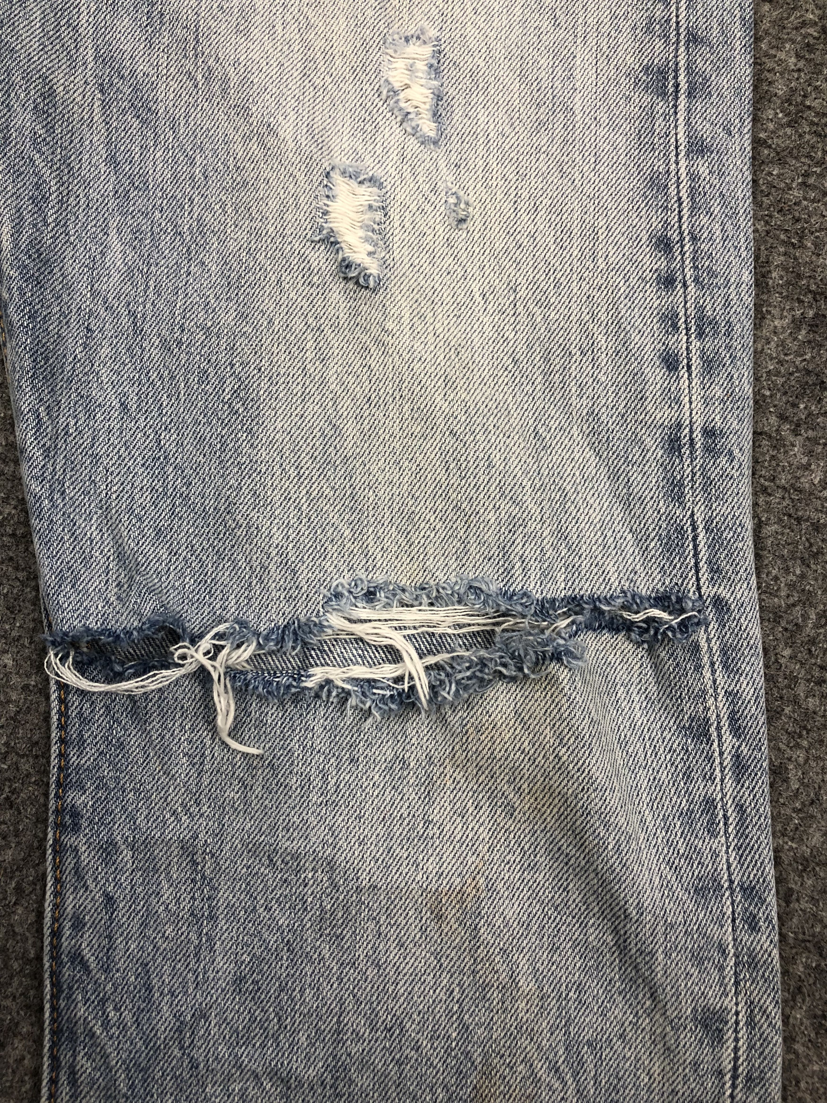Levi's Vintage Levis 501 Light Wash Jeans DP1515 Size US 29 - 8 Thumbnail