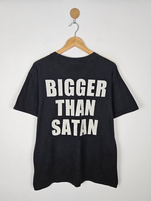 Band Tees Marilyn Manson Bigger Than Satan Shirt 