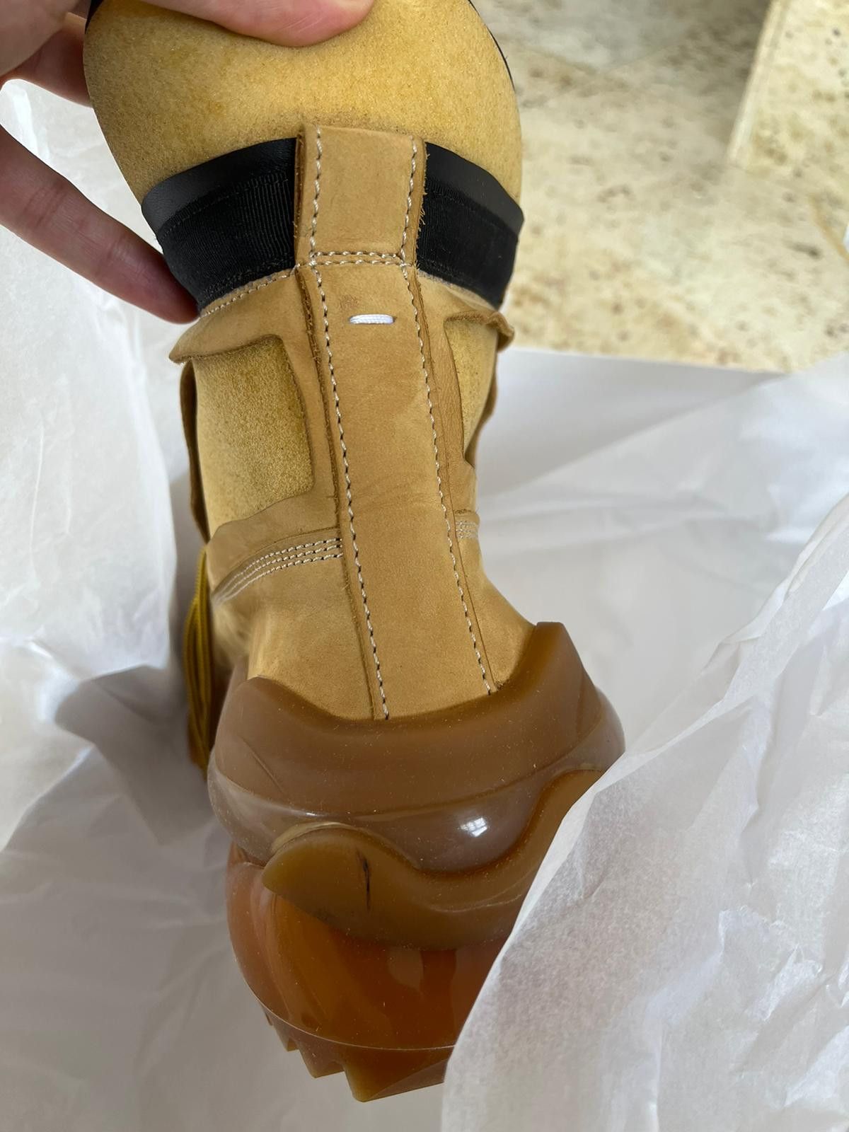 Maison Margiela Boots in Camel Color Size US 10 / EU 43 - 13 Thumbnail