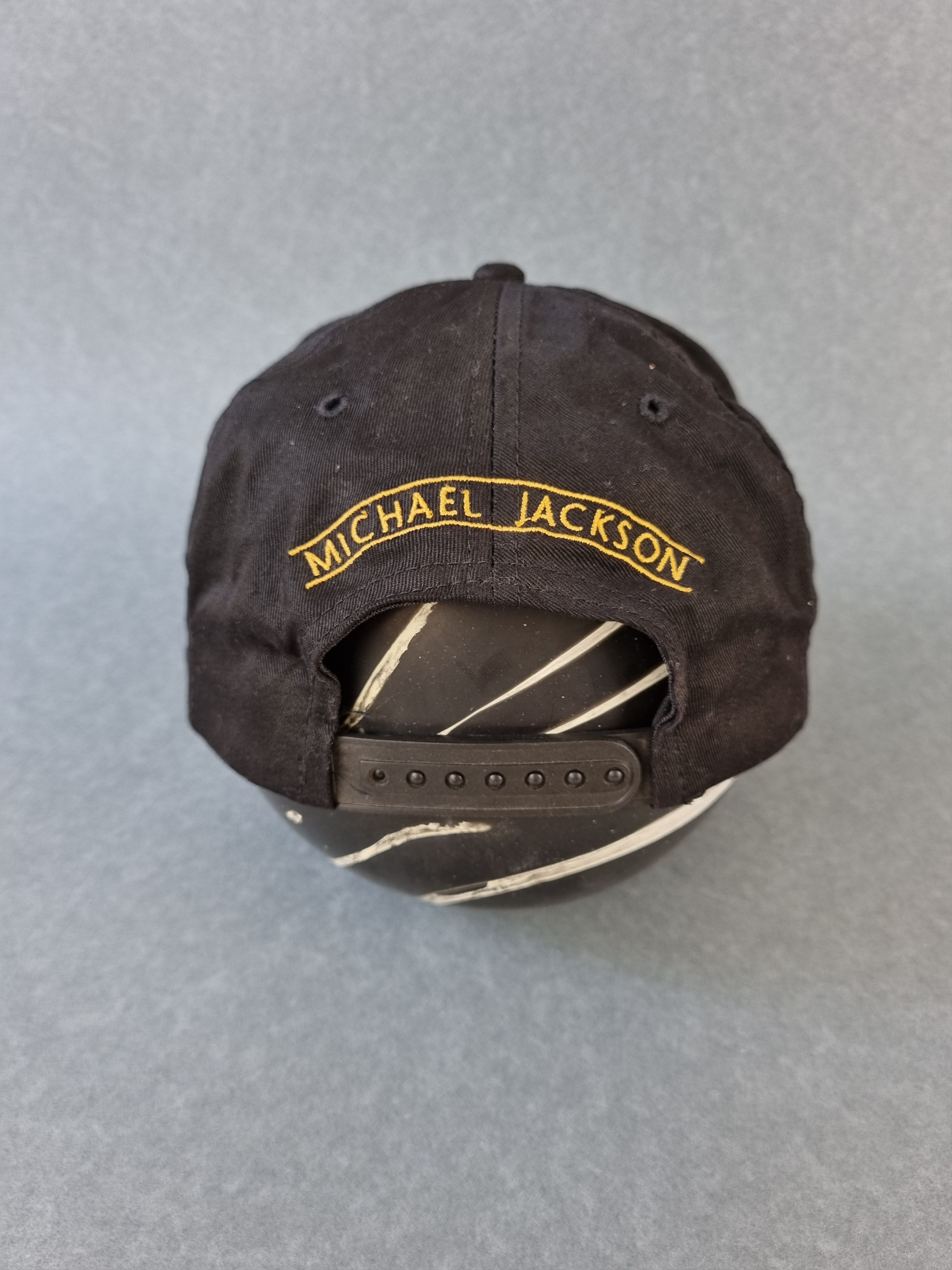 Band Tees × Michael Jackson × Vintage 90s Michael Jackson The Mystery Tour Vintage Cap Size ONE SIZE - 3 Thumbnail