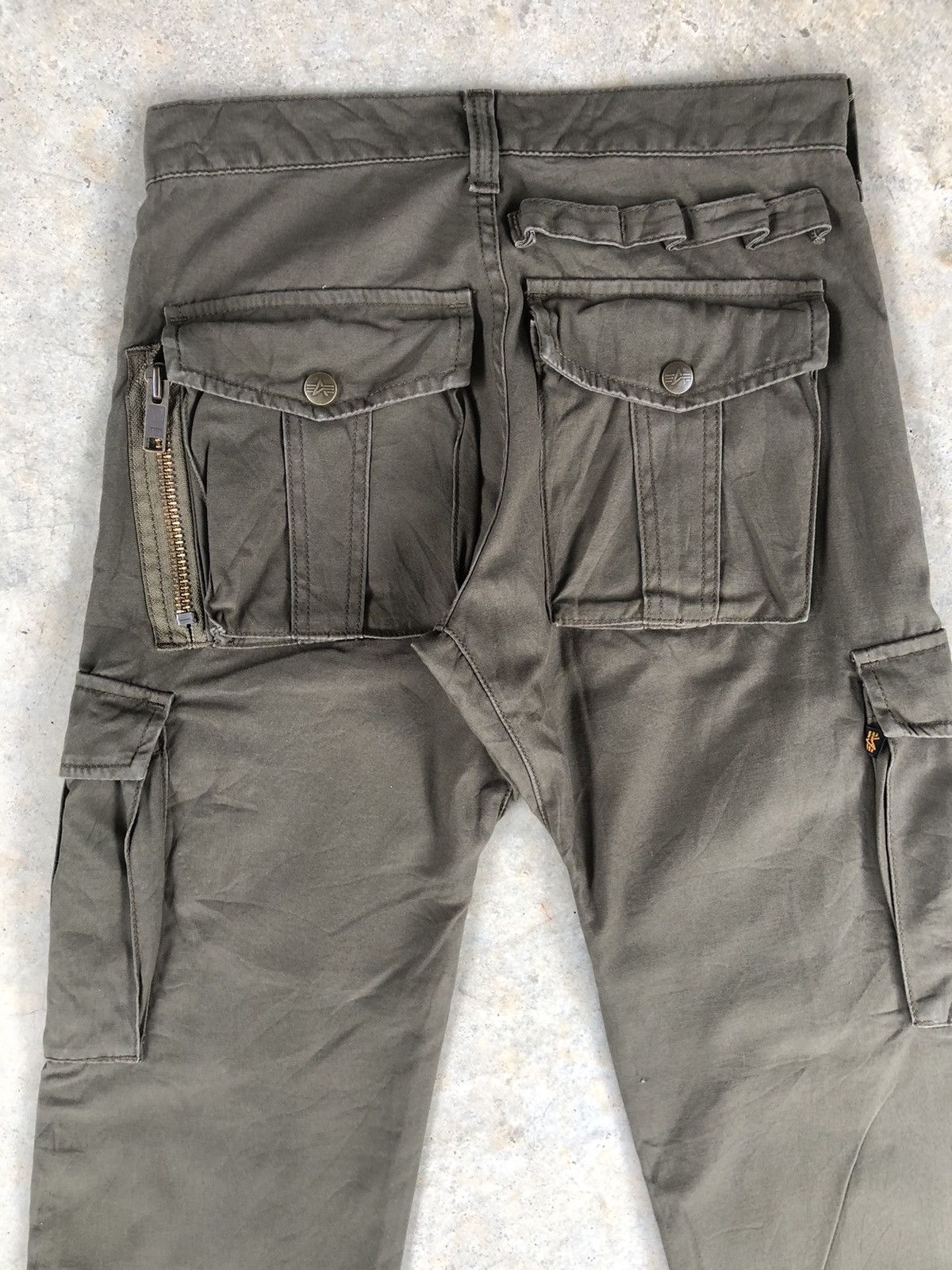 Alpha Industries Alpha Industries Cargo Pants Tactical Multipocket Size US 27 - 8 Thumbnail