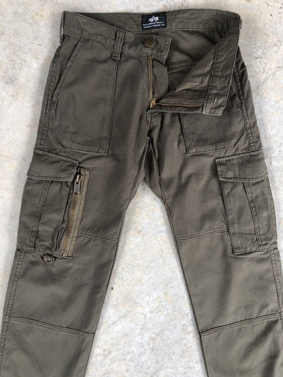 Alpha Industries Alpha Industries Cargo Pants Tactical Multipocket Size US 27 - 3 Thumbnail
