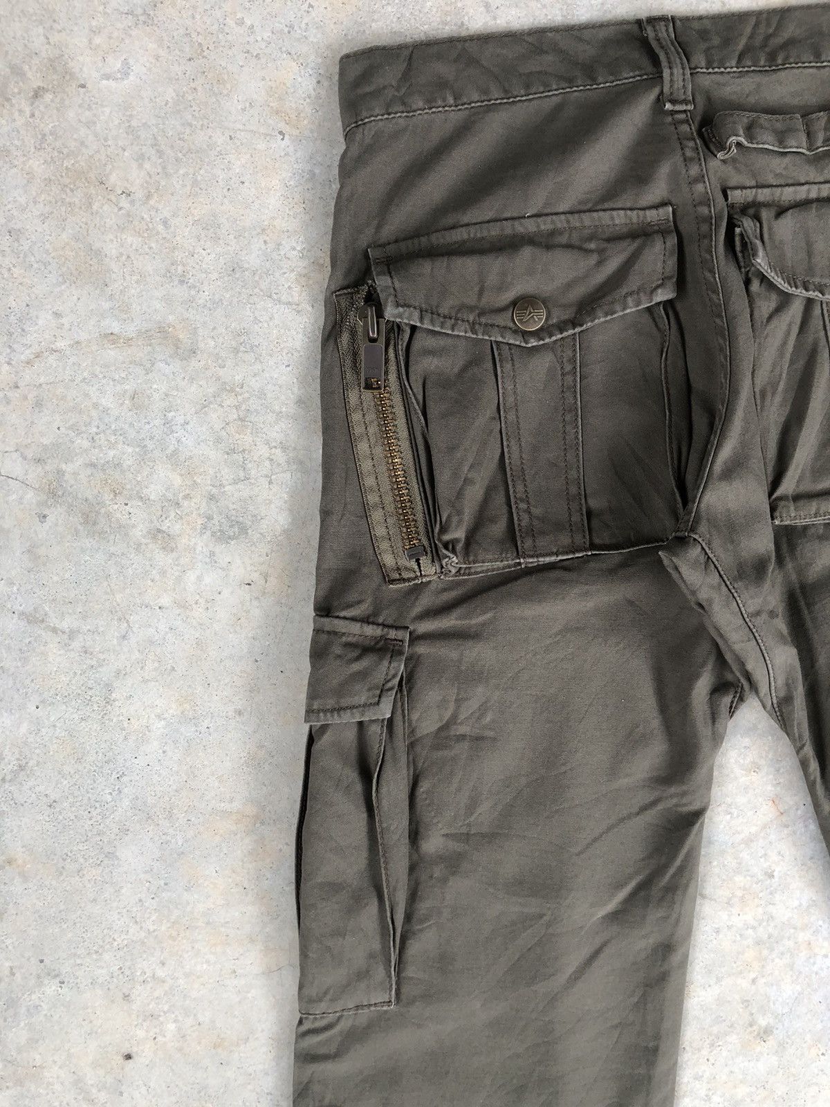 Alpha Industries Alpha Industries Cargo Pants Tactical Multipocket Size US 27 - 9 Thumbnail