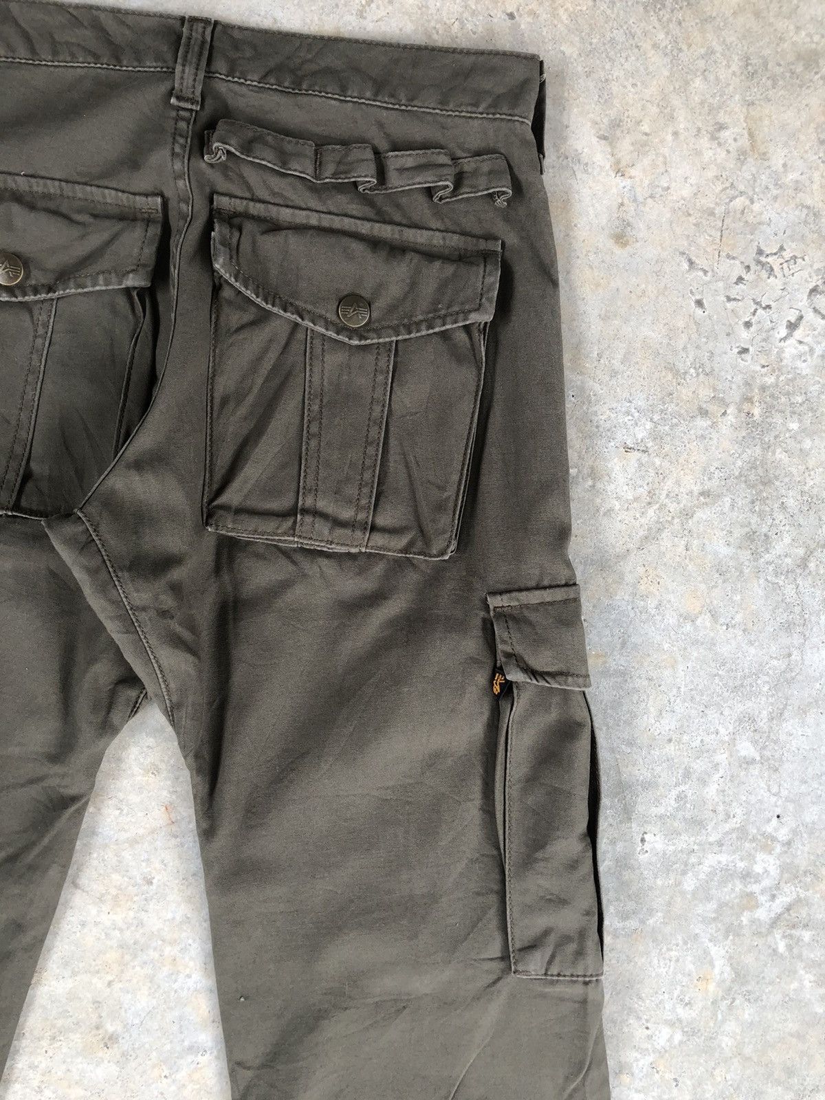 Alpha Industries Alpha Industries Cargo Pants Tactical Multipocket Size US 27 - 10 Thumbnail