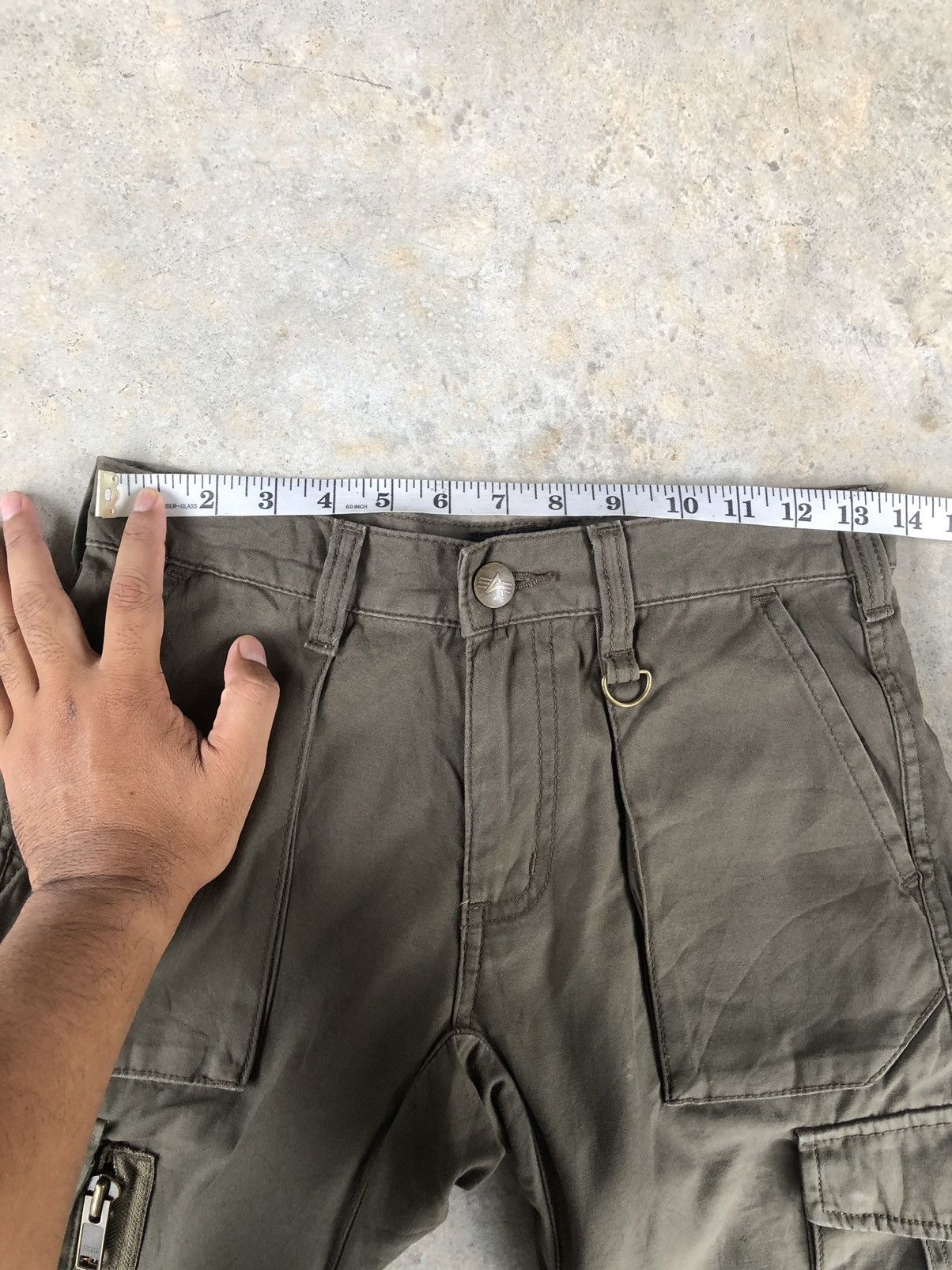 Alpha Industries Alpha Industries Cargo Pants Tactical Multipocket Size US 27 - 17 Thumbnail