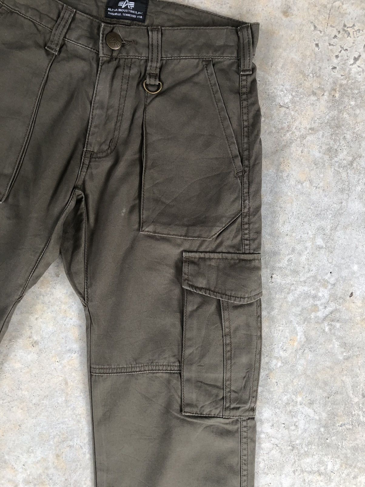 Alpha Industries Alpha Industries Cargo Pants Tactical Multipocket Size US 27 - 5 Thumbnail