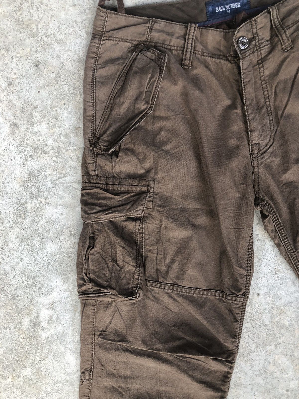 Japanese Brand Back Number Cargo Pants Tactical Multipocket Size US 31 - 4 Thumbnail