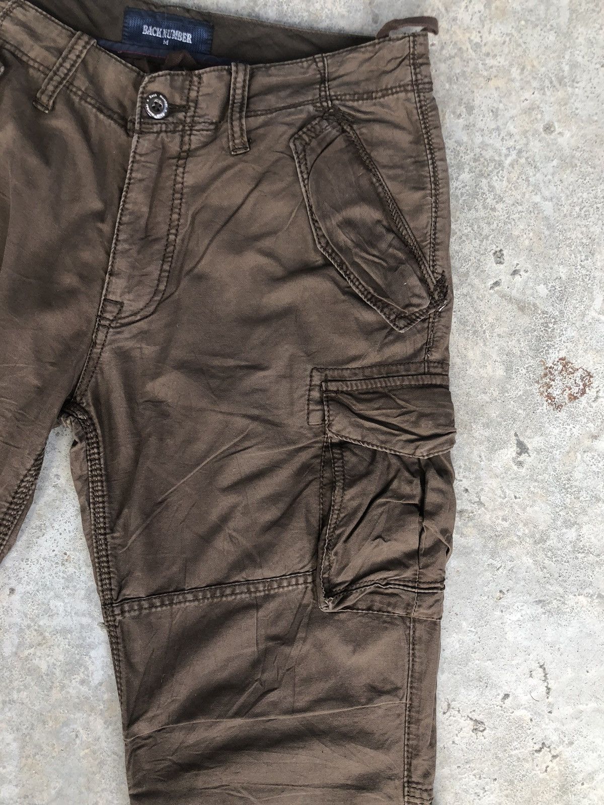 Japanese Brand Back Number Cargo Pants Tactical Multipocket Size US 31 - 5 Thumbnail
