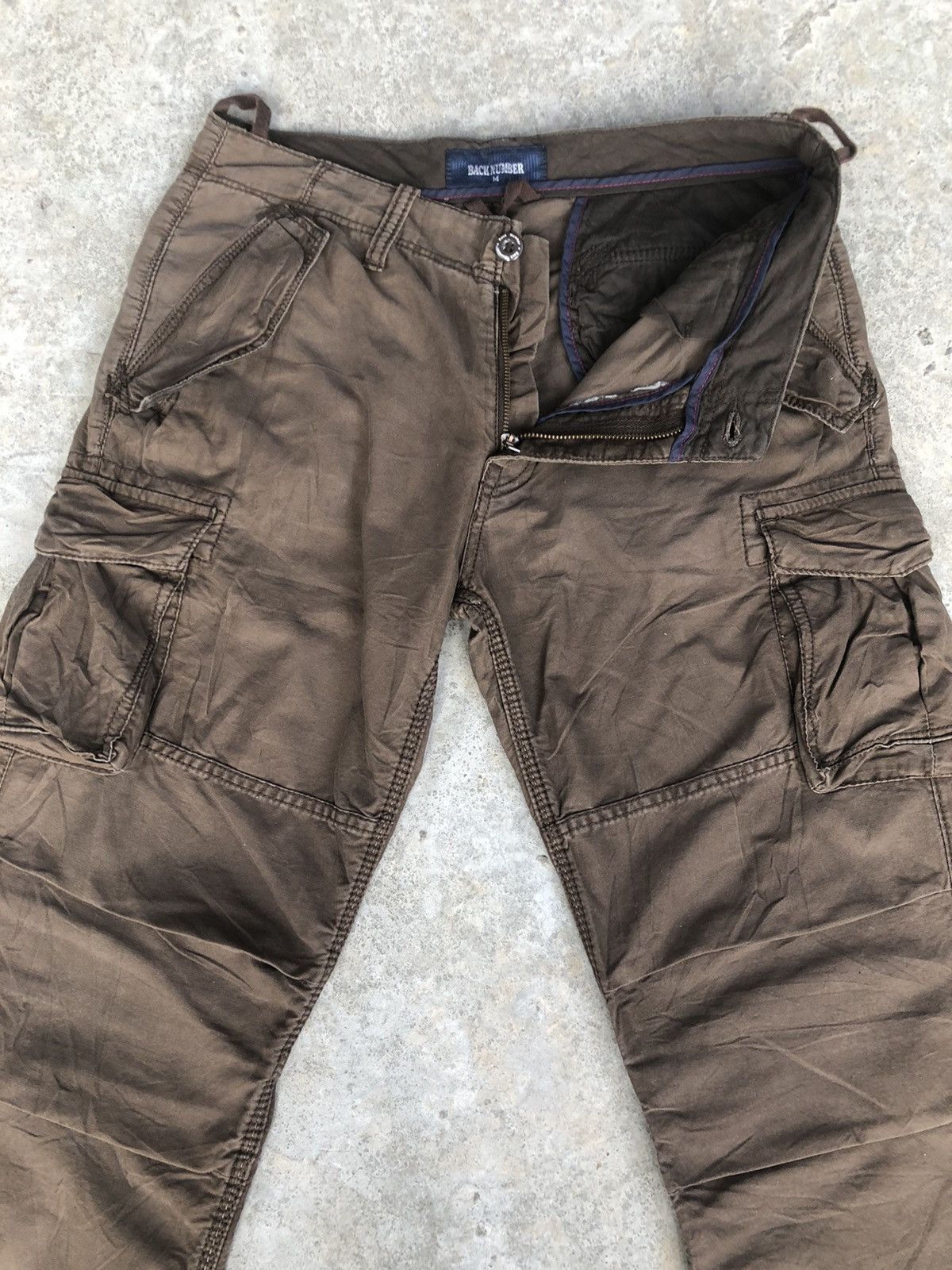 Japanese Brand Back Number Cargo Pants Tactical Multipocket Size US 31 - 3 Thumbnail