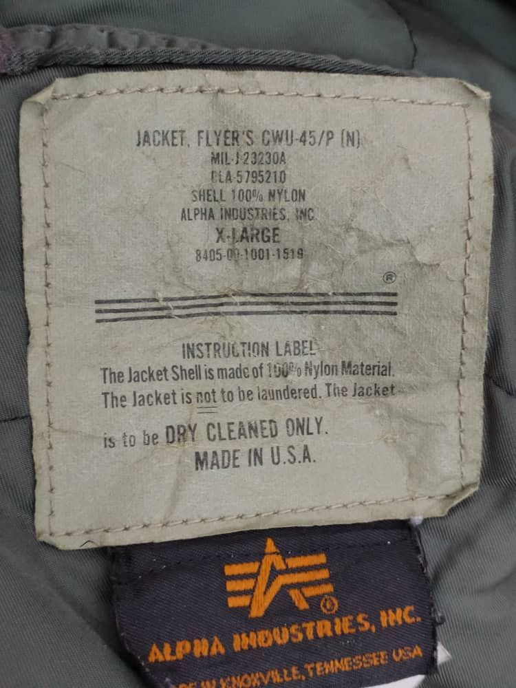 Alpha Industries ❎ Vintage Alpha Industries Bomber Jacket Size US XL / EU 56 / 4 - 10 Thumbnail