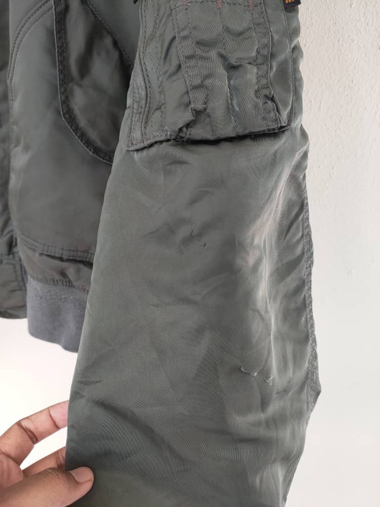 Alpha Industries ❎ Vintage Alpha Industries Bomber Jacket Size US XL / EU 56 / 4 - 3 Thumbnail