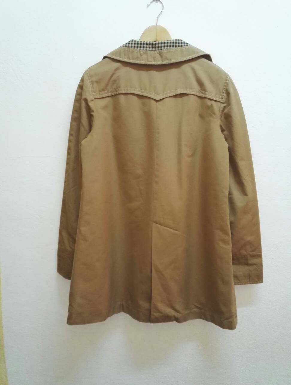 Japanese Brand 💥Very Rare💥 Trench Style Men's Coat INDUYCO Made In Spain Size US L / EU 52-54 / 3 - 3 Thumbnail