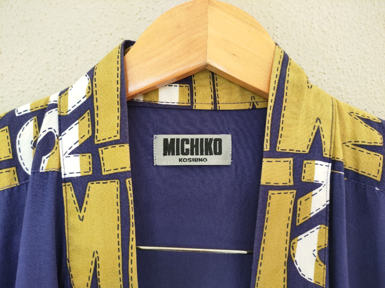 Michiko Koshino London Michiko Koshino Printed Kimono Size US M / EU 48-50 / 2 - 4 Thumbnail