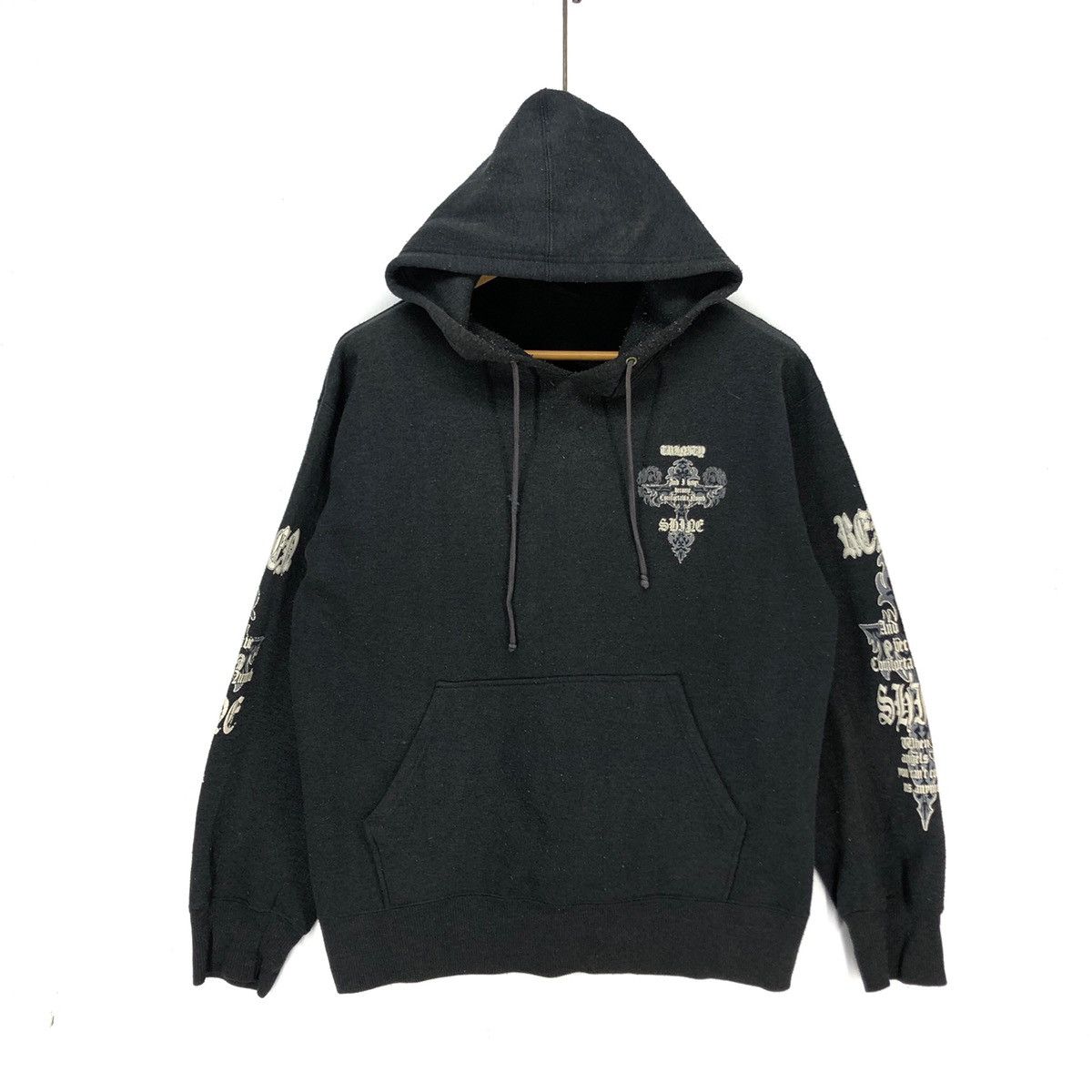 Japanese Brand BEAUMERE Rare Design Hoodie Big Print #1554-58 Size US L / EU 52-54 / 3 - 3 Thumbnail