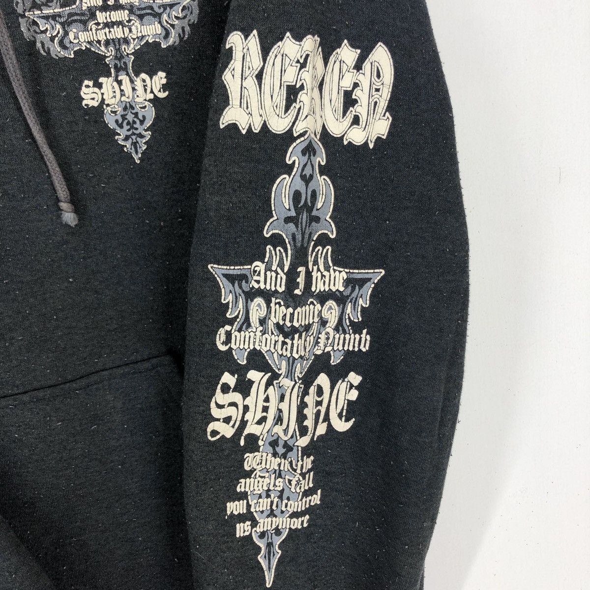 Japanese Brand BEAUMERE Rare Design Hoodie Big Print #1554-58 Size US L / EU 52-54 / 3 - 5 Thumbnail