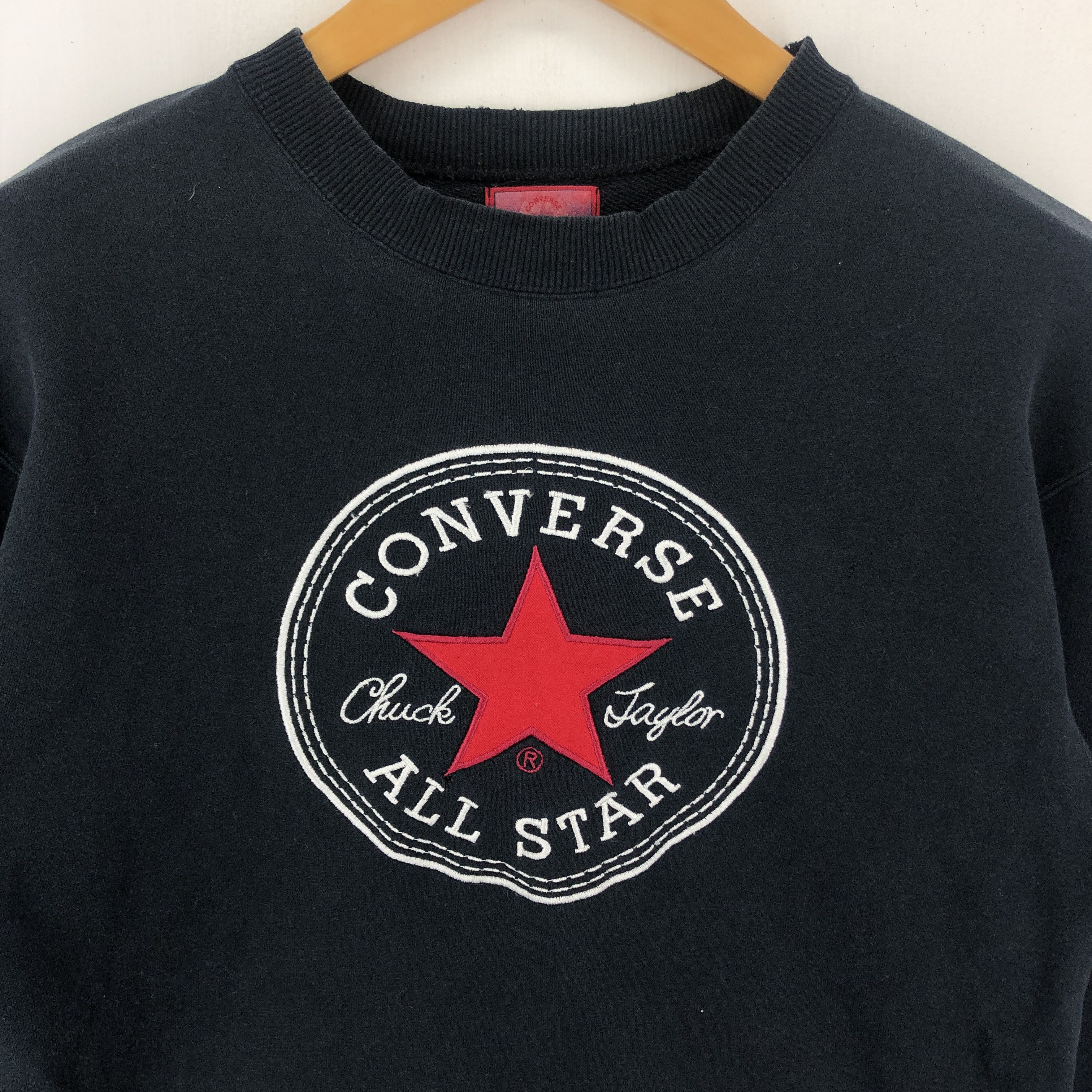 Converse CONVERSE Crew Neck Sweatshirt #1866-45 Size S / US 4 / IT 40 - 2 Thumbnail