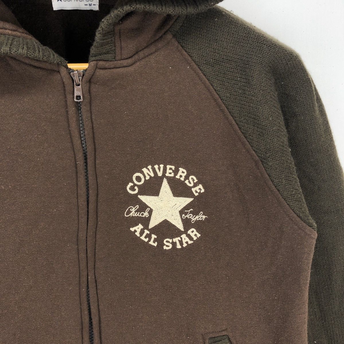Converse CONVERSE ALL STAR Zipper Hoodie #1555-58 Size S / US 4 / IT 40 - 2 Thumbnail
