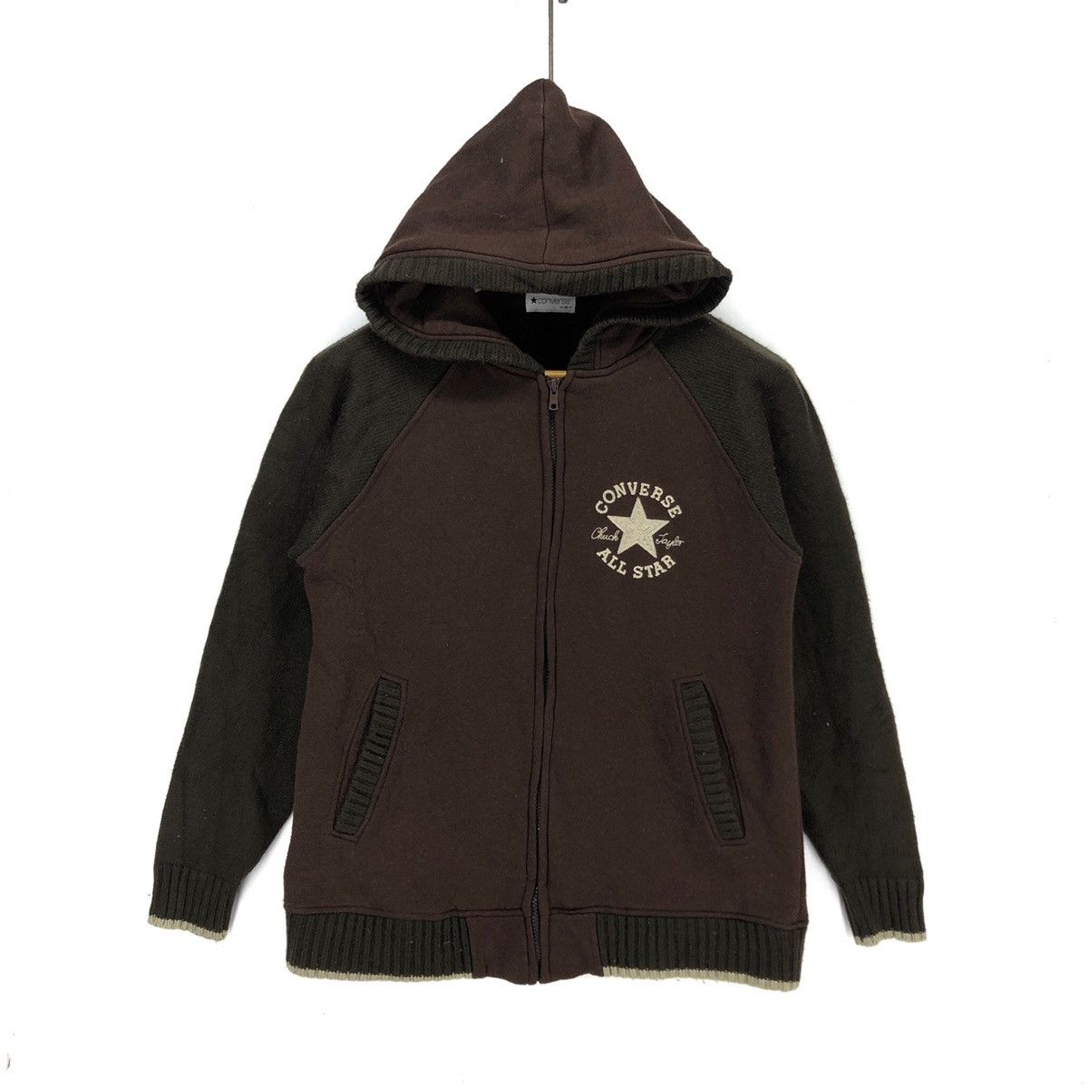 Converse CONVERSE ALL STAR Zipper Hoodie #1555-58 Size S / US 4 / IT 40 - 1 Thumbnail