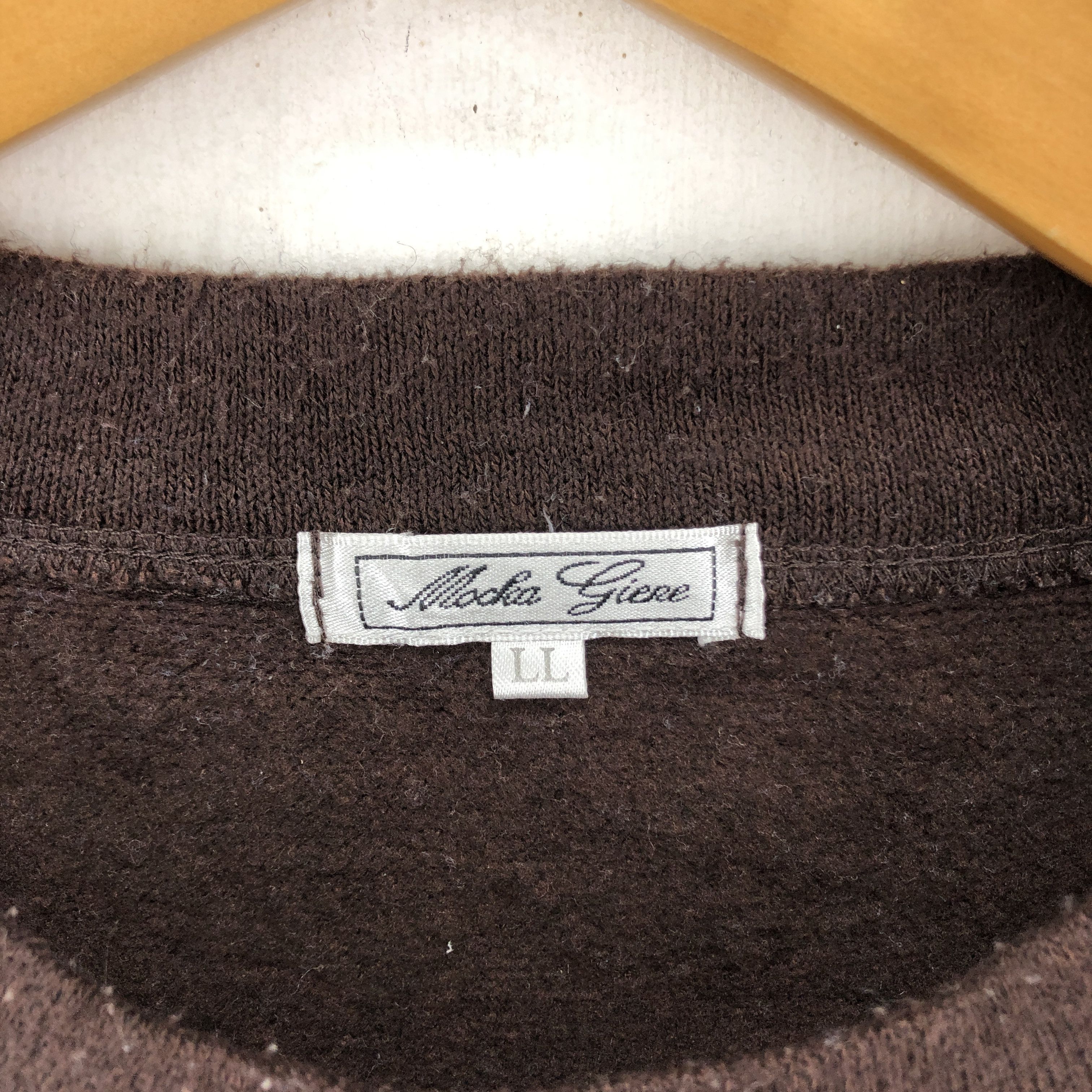 Japanese Brand MODIA GIERE Stripe Sweatshirt Jumper #1920-61 Size M / US 6-8 / IT 42-44 - 2 Thumbnail