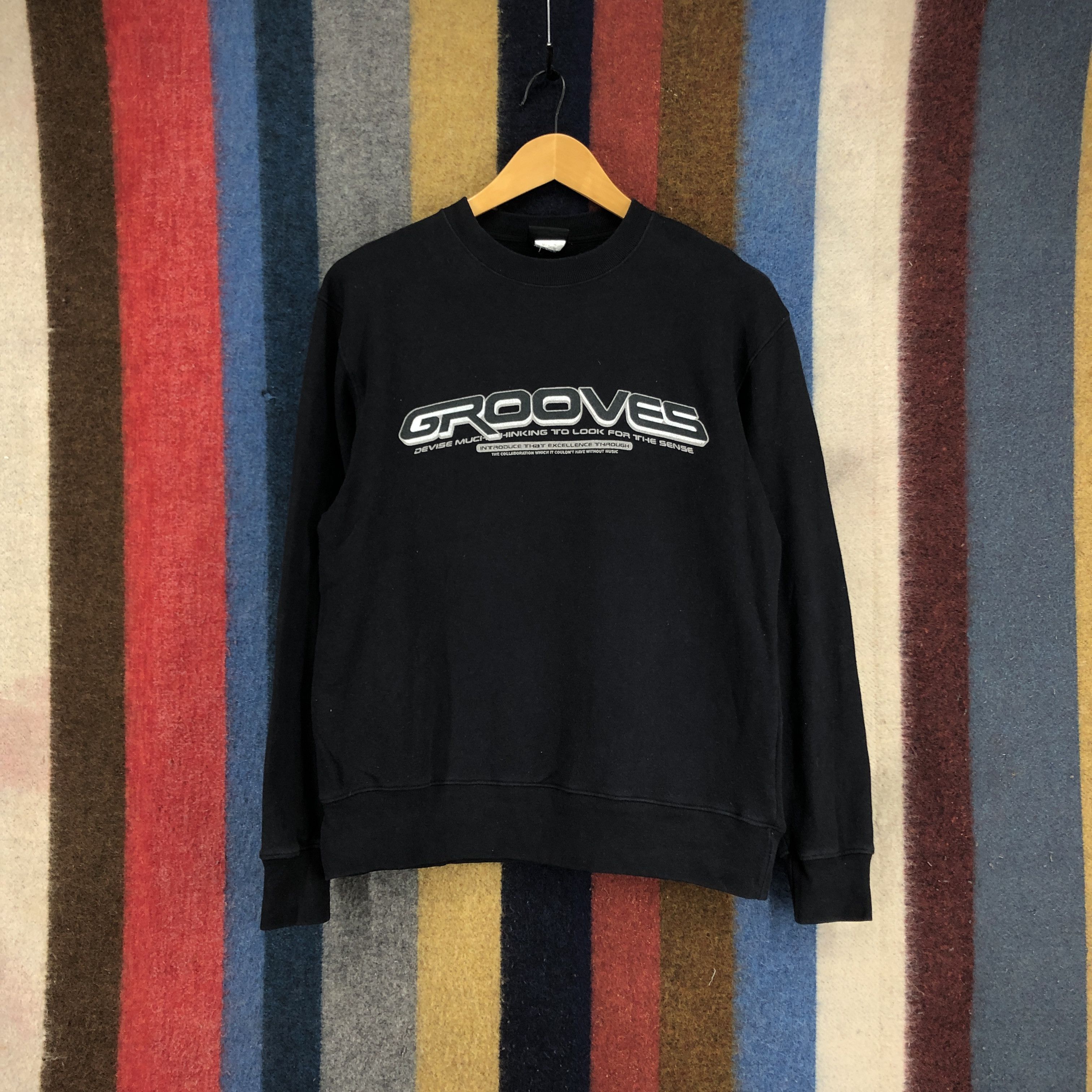 Japanese Brand GROOVES SUPREME BUSS by ORIGINAL GRAPHICS Sweatshirt#2745-99 Size US M / EU 48-50 / 2 - 1 Thumbnail