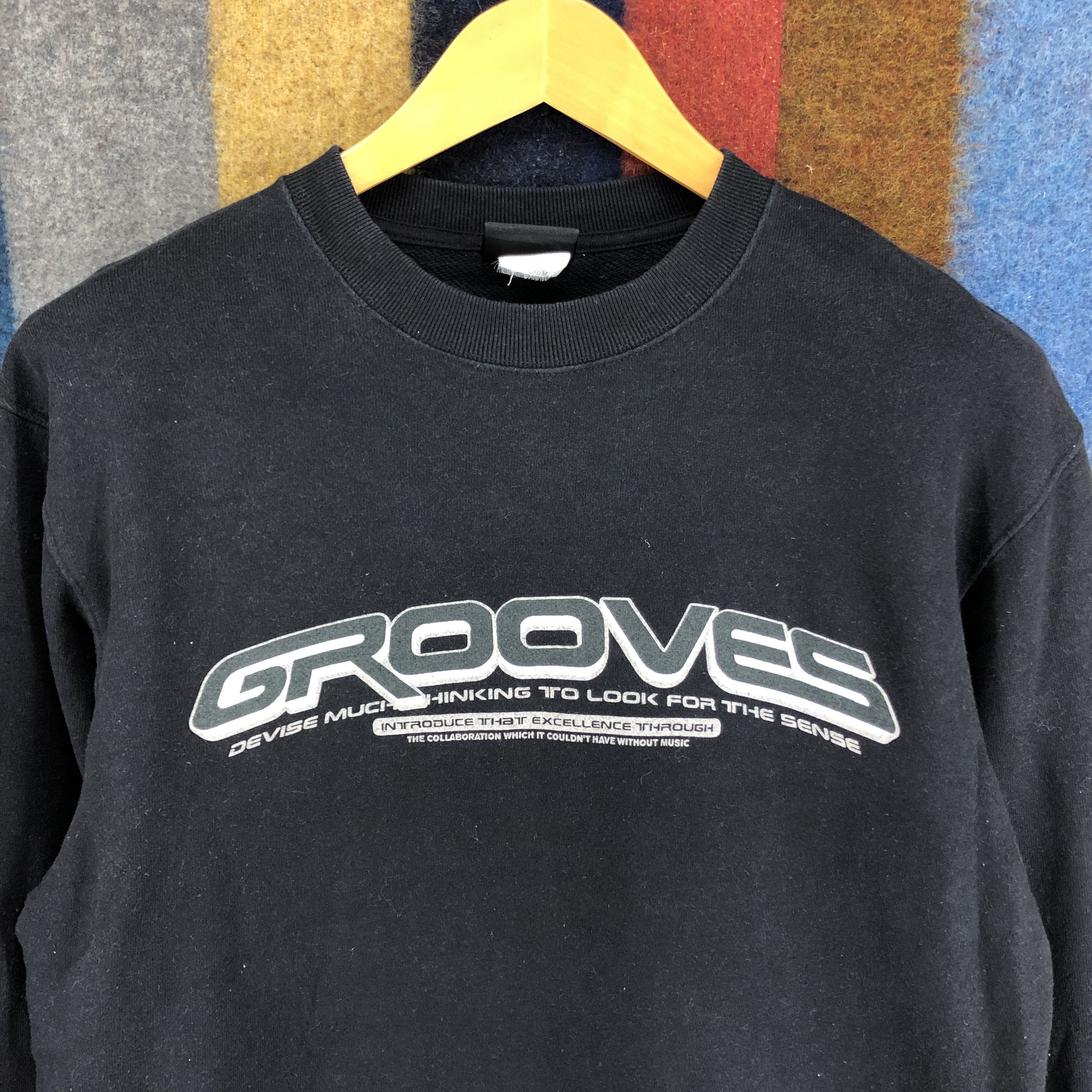 Japanese Brand GROOVES SUPREME BUSS by ORIGINAL GRAPHICS Sweatshirt#2745-99 Size US M / EU 48-50 / 2 - 2 Thumbnail