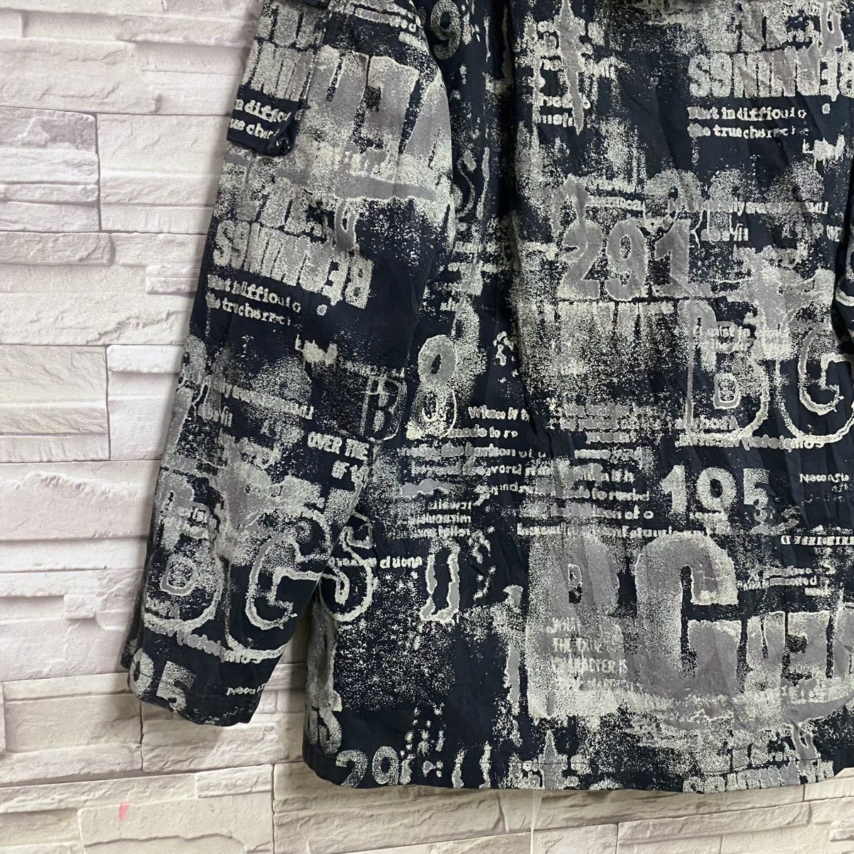 BERNINGS SHO 🇯🇵BERNING SHO Newspaper Printed Jacket Size US L / EU 52-54 / 3 - 13 Thumbnail