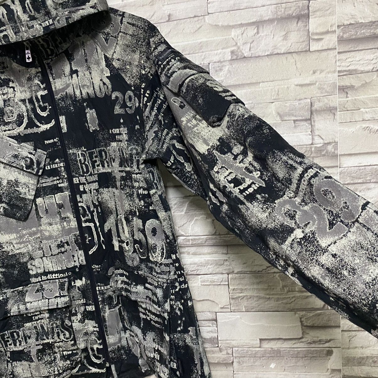 BERNINGS SHO 🇯🇵BERNING SHO Newspaper Printed Jacket Size US L / EU 52-54 / 3 - 7 Thumbnail