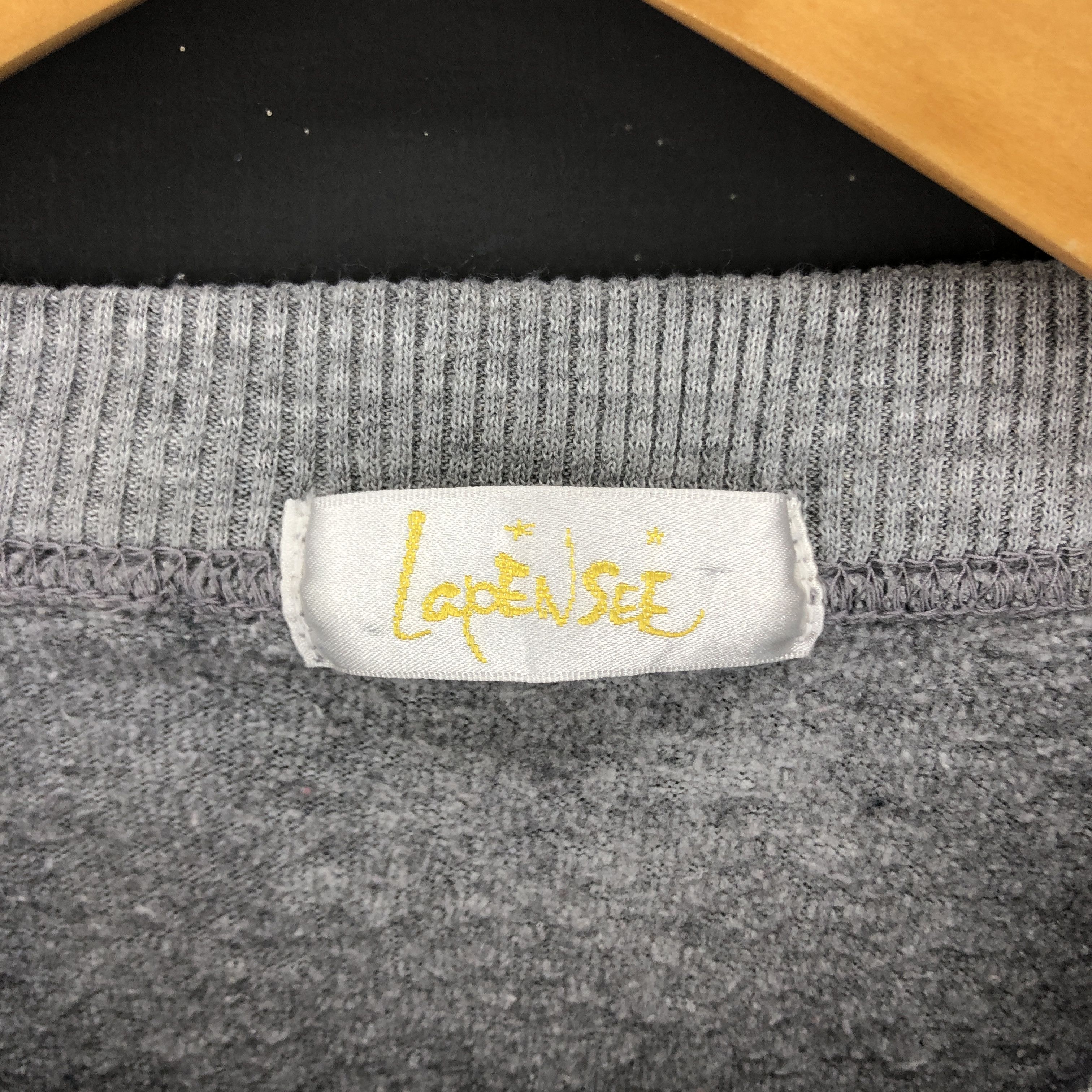 Japanese Brand Yellow Bear LAPENSEE Women Sweatshirt #1884-47 Size M / US 6-8 / IT 42-44 - 3 Thumbnail
