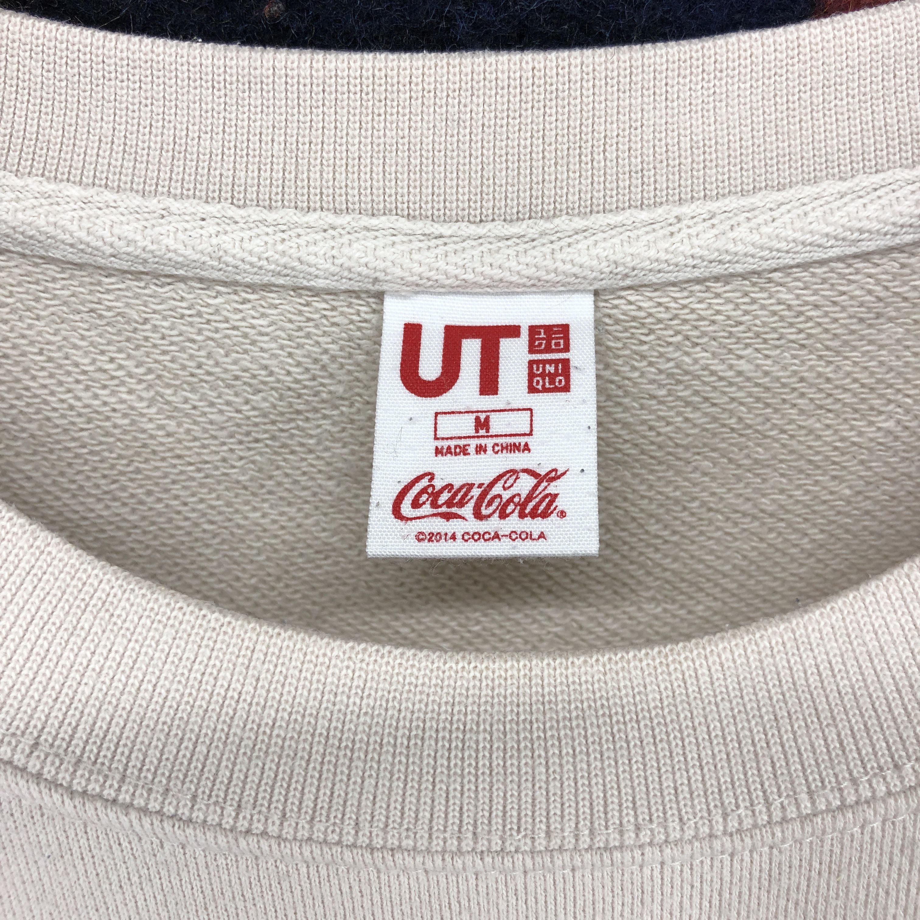 Uniqlo UNIQLO x COCA COLA Crew Neck Sweatshirt #0302/N Size US M / EU 48-50 / 2 - 4 Thumbnail