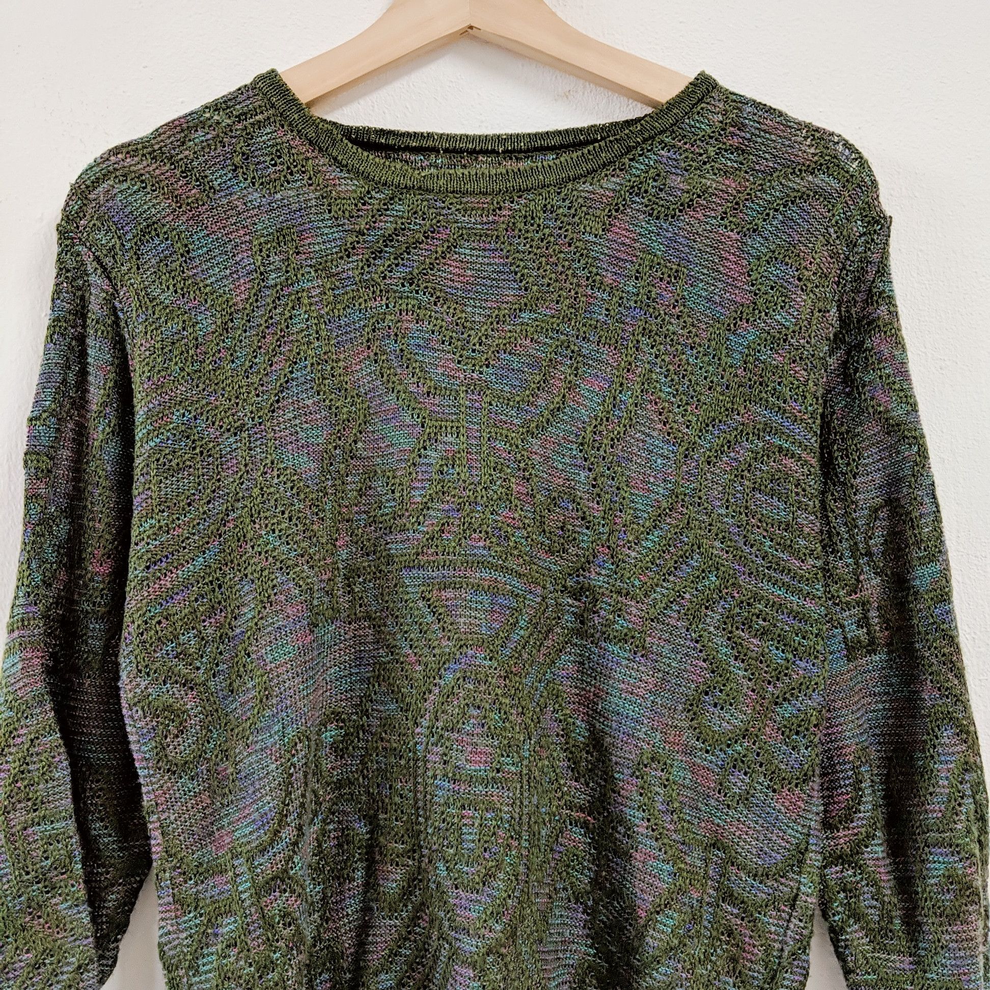 Japanese Brand Vintage Japanese Rainbow Knitwear Sweater Jumper Size US S / EU 44-46 / 1 - 5 Thumbnail