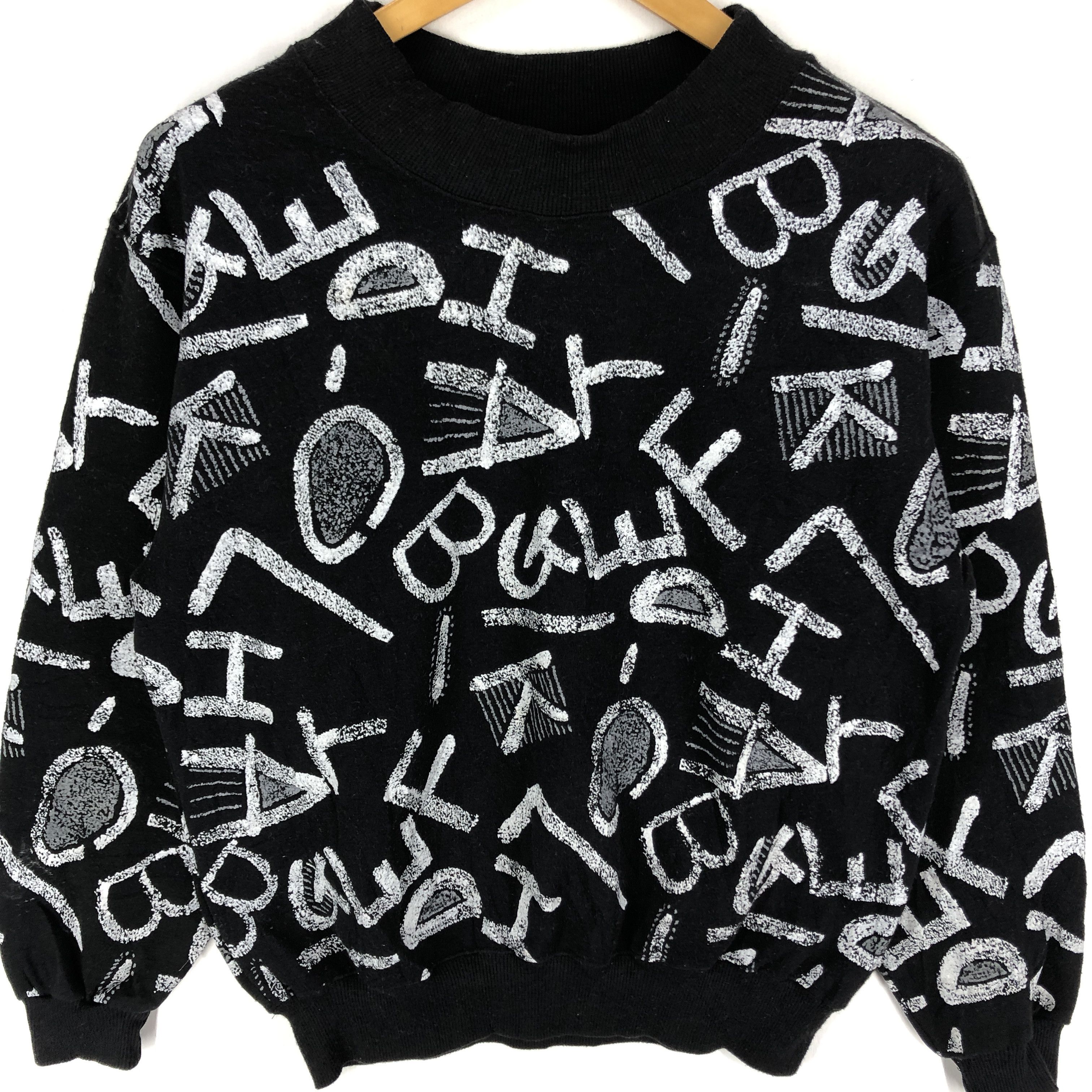 Other DRESS YOU UP Sweatshirt Alphabet Fullprint #2142-73 Size M / US 6-8 / IT 42-44 - 2 Thumbnail