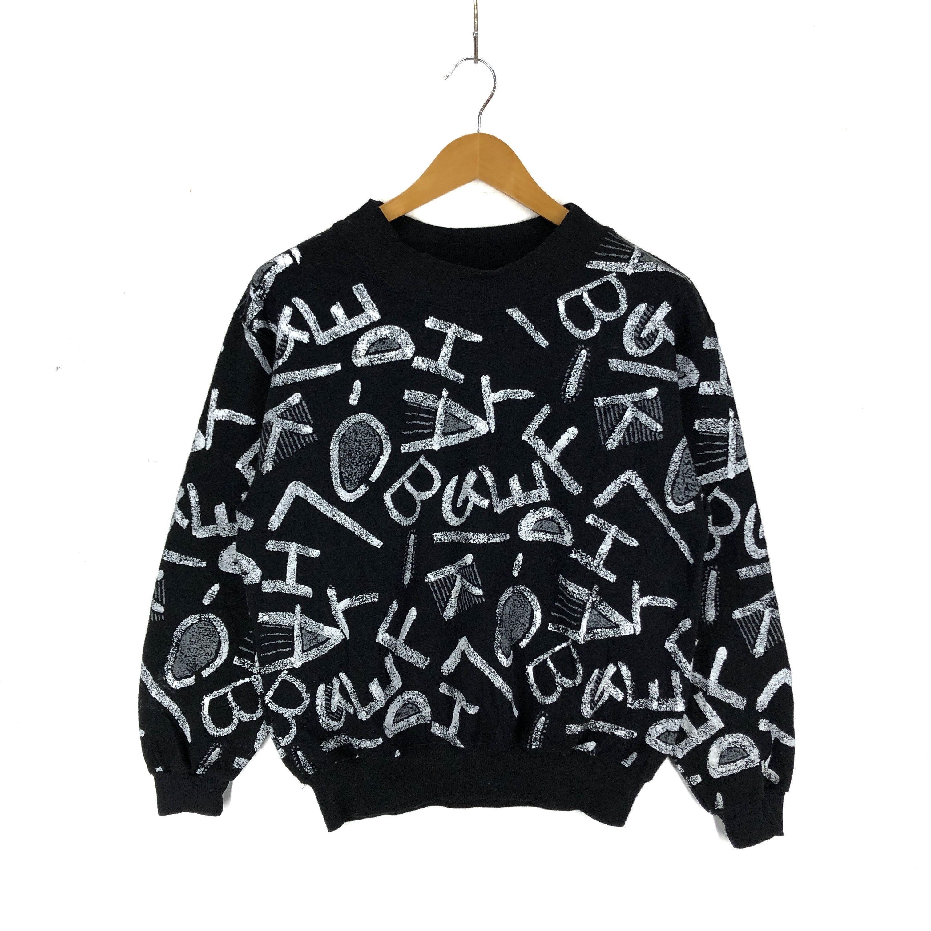 Other DRESS YOU UP Sweatshirt Alphabet Fullprint #2142-73 Size M / US 6-8 / IT 42-44 - 1 Thumbnail
