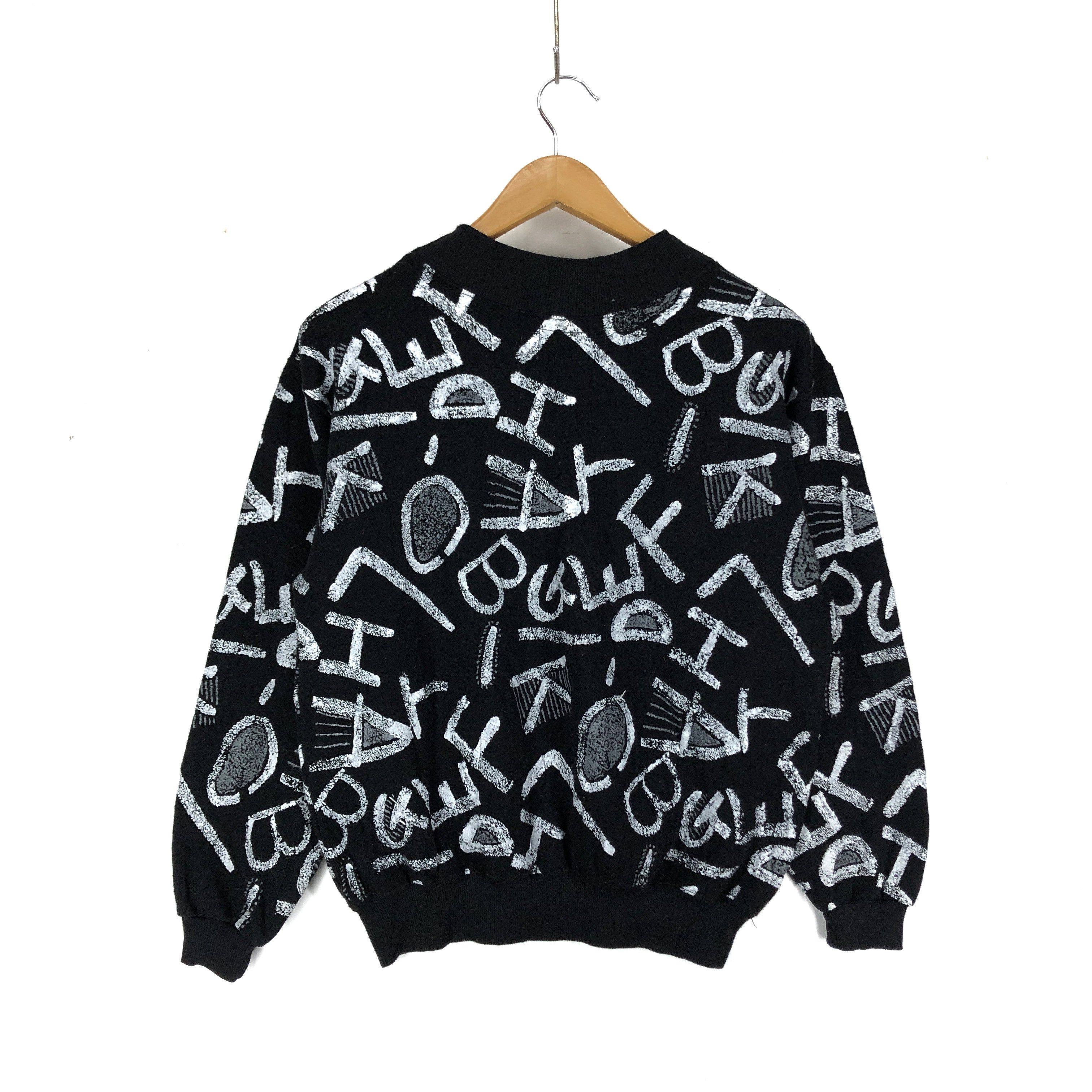 Other DRESS YOU UP Sweatshirt Alphabet Fullprint #2142-73 Size M / US 6-8 / IT 42-44 - 4 Thumbnail