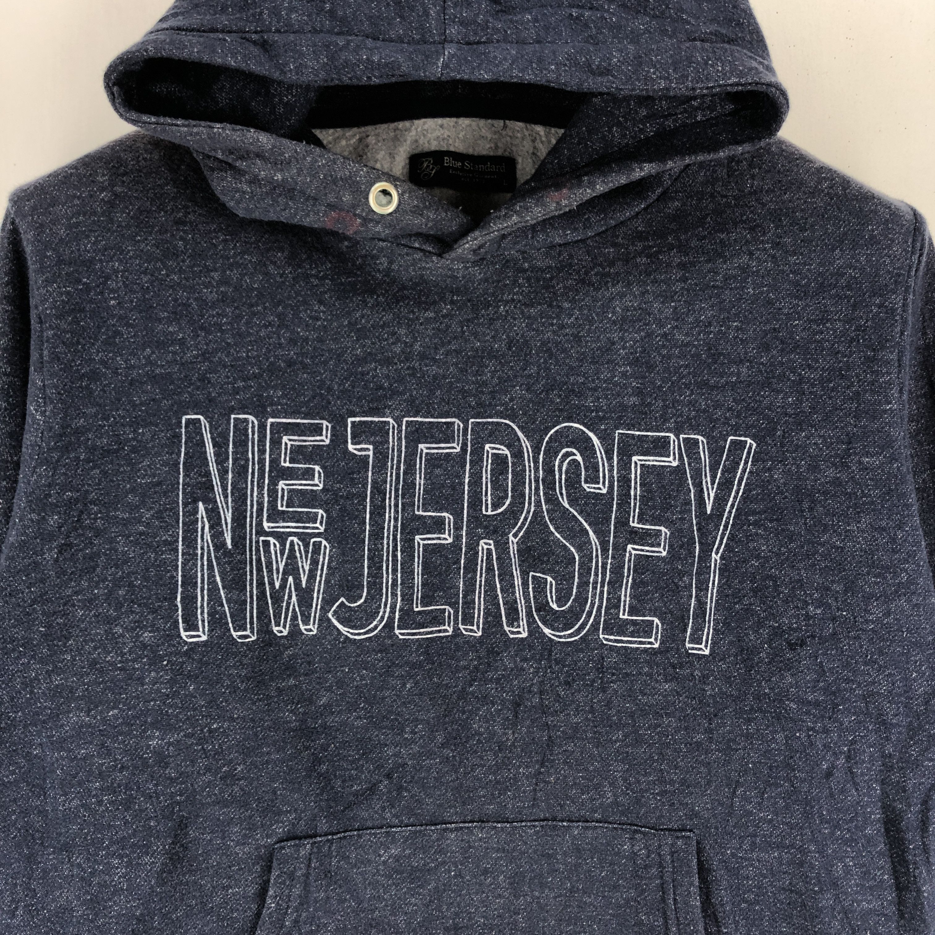 Japanese Brand NEW JERSEY by BLUE STANDARD Women Hoodie #2054-70 Size M / US 6-8 / IT 42-44 - 2 Thumbnail