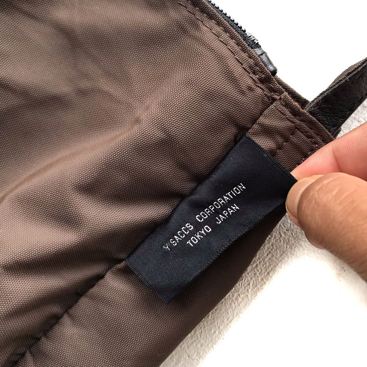 Yohji Yamamoto Y’s Accessories Handheld Organiser Bag Size ONE SIZE - 4 Thumbnail
