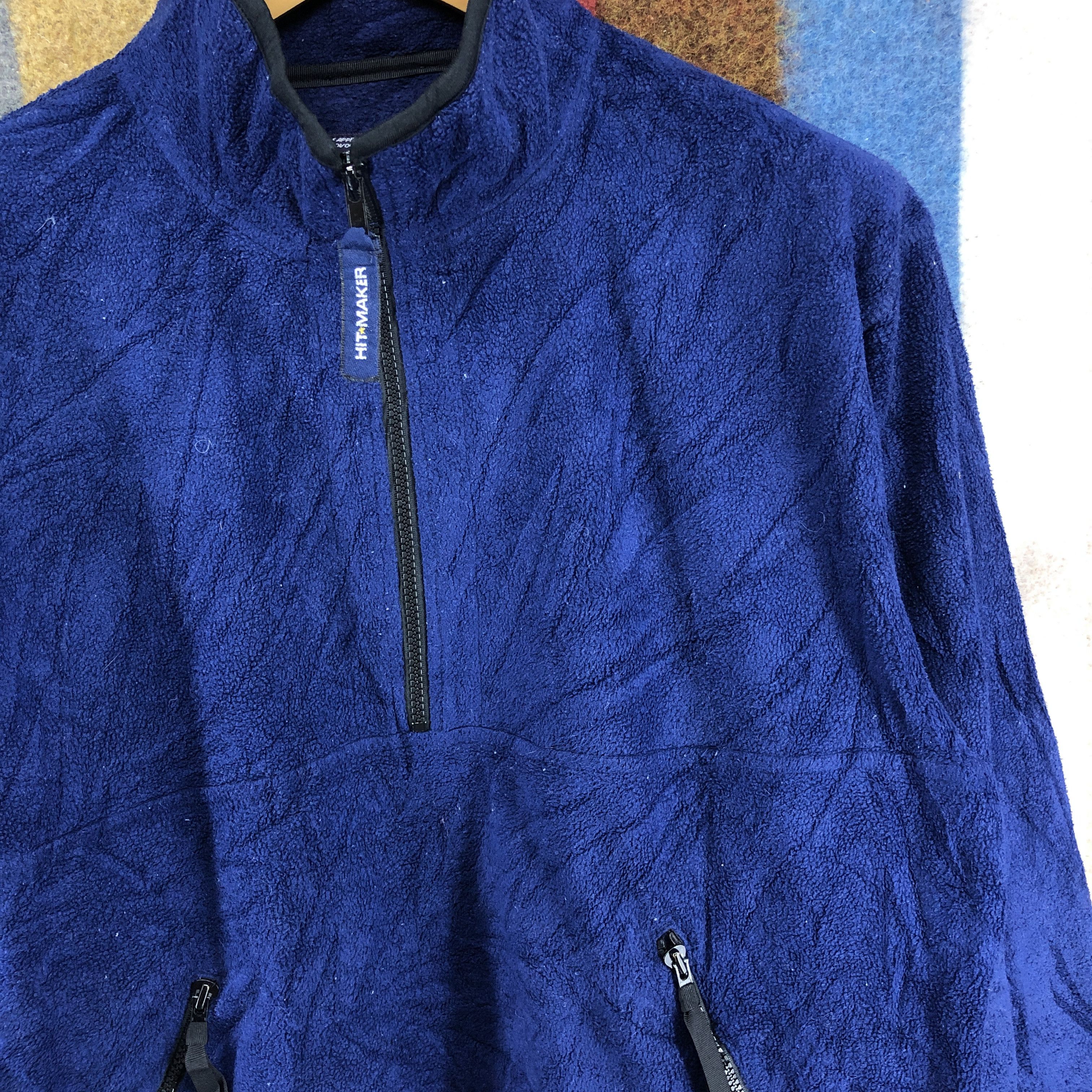 Japanese Brand HIT MAKER Turtle Neck Fleece #0164/I Size US L / EU 52-54 / 3 - 2 Thumbnail