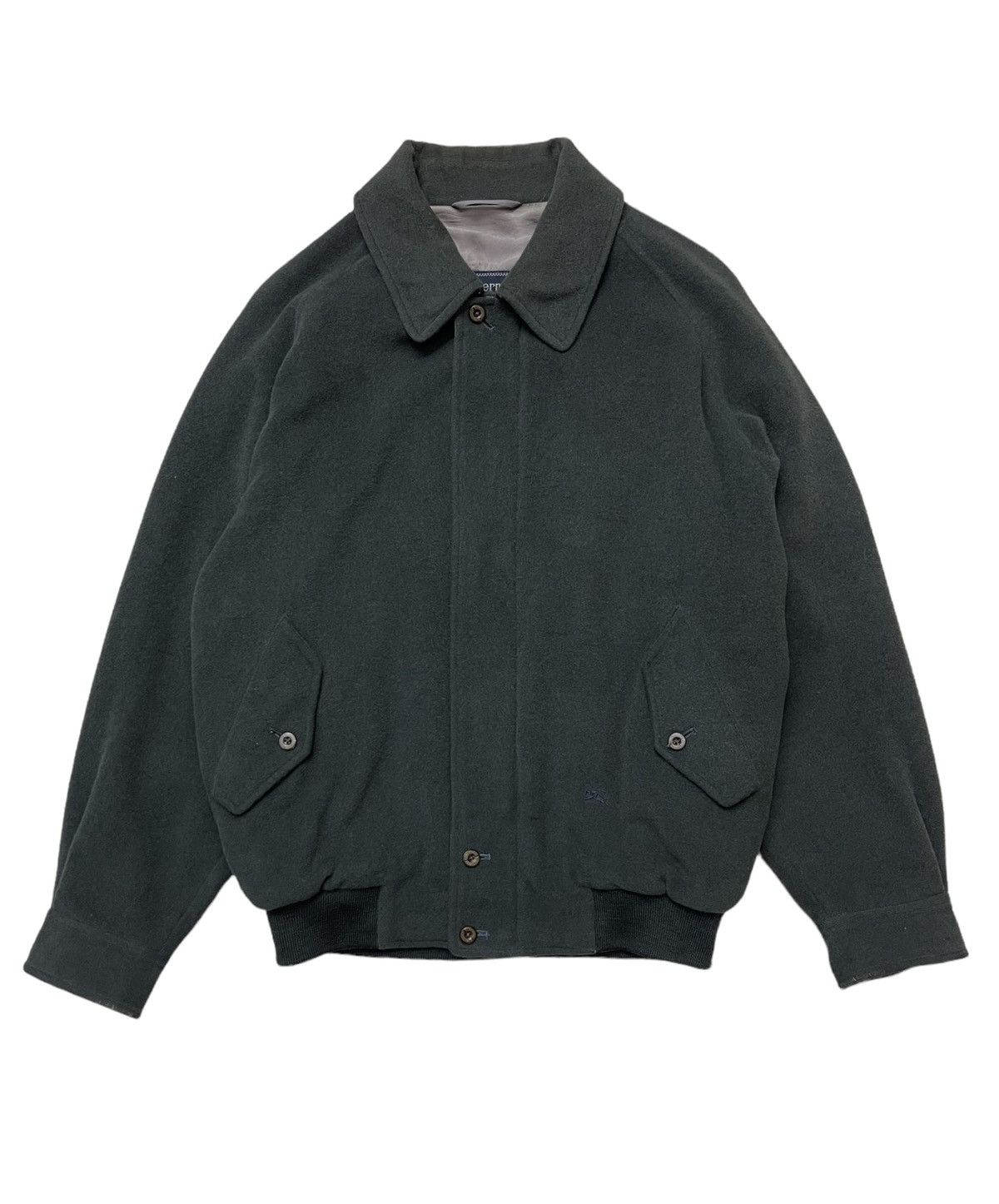 Burberry Burberrys Cashmere Bomber Jacket Size US M / EU 48-50 / 2 - 1 Thumbnail