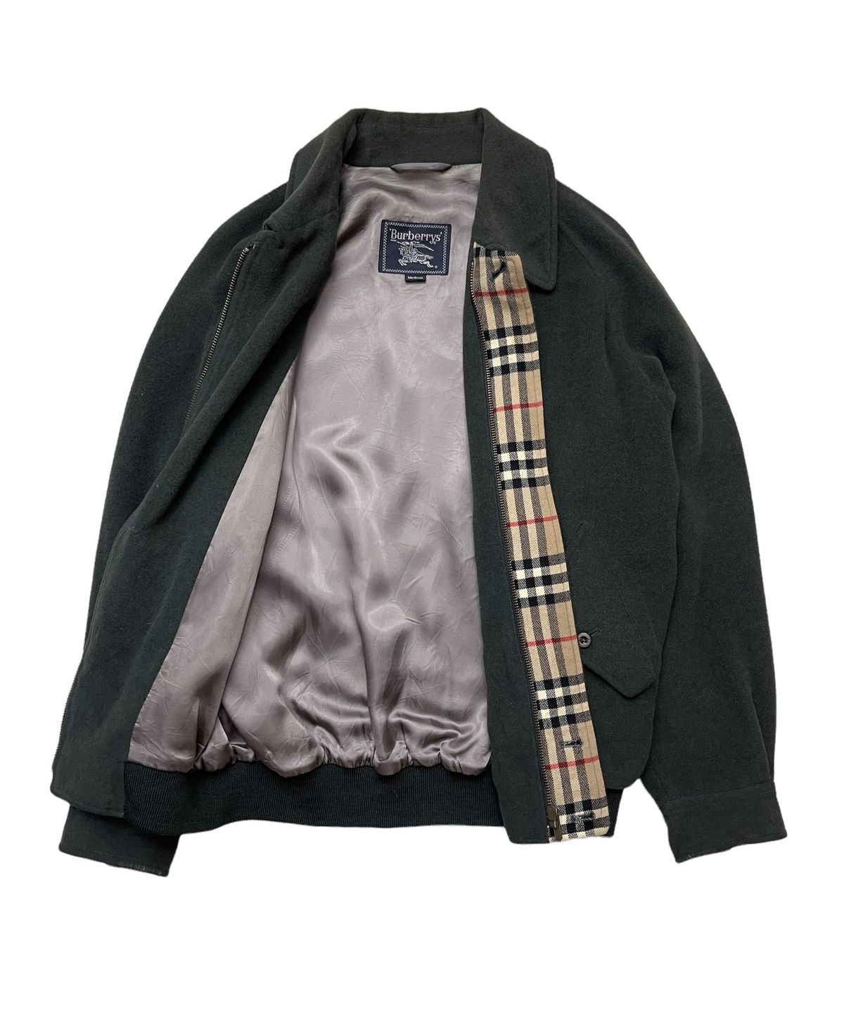 Burberry Burberrys Cashmere Bomber Jacket Size US M / EU 48-50 / 2 - 6 Thumbnail