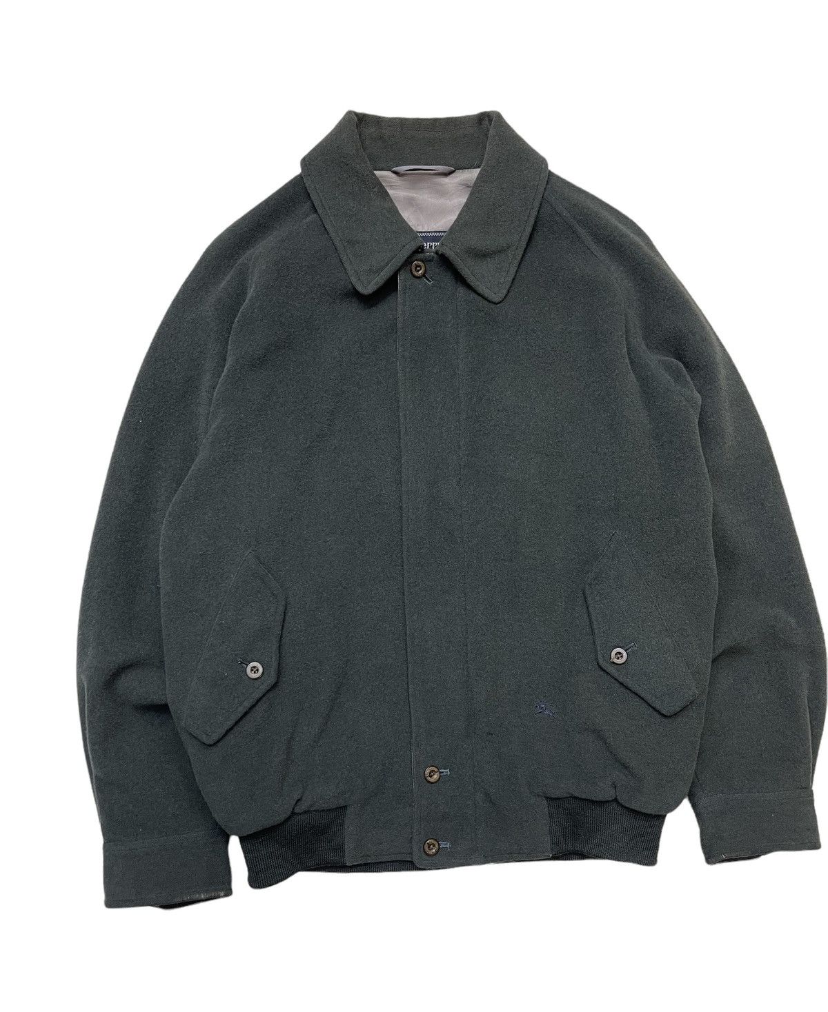 Burberry Burberrys Cashmere Bomber Jacket Size US M / EU 48-50 / 2 - 8 Thumbnail