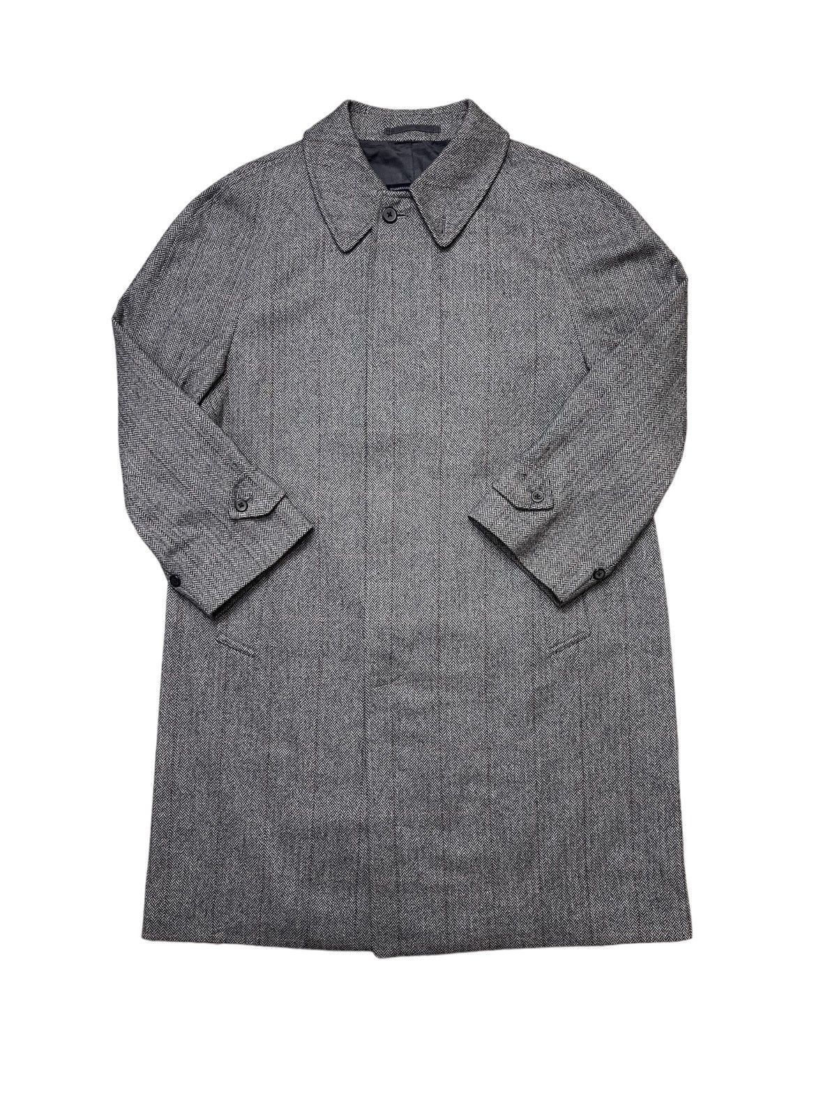 Burberry Vintage Burberrys Harringbone Twill Longcoat Size US M / EU 48-50 / 2 - 3 Thumbnail