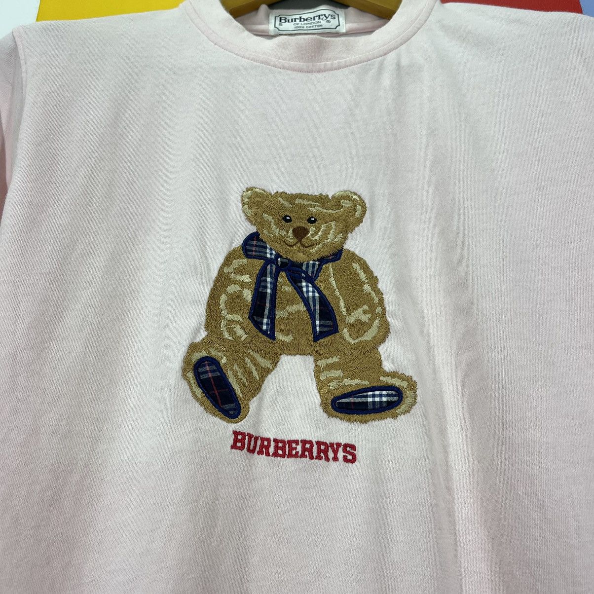 Burberry 90s Vintage BURBERRYS BEAR Crew Neck T Shirt #1141/AN Size US S / EU 44-46 / 1 - 3 Thumbnail