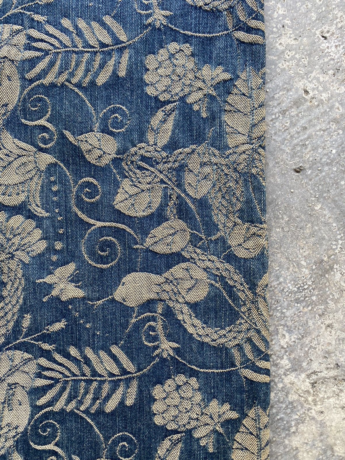 Beauty Beast 💥RARE💥 Japanese MASH MANIA “Snake 🐍” Full Embroidered Denim Size US 28 / EU 44 - 17 Thumbnail