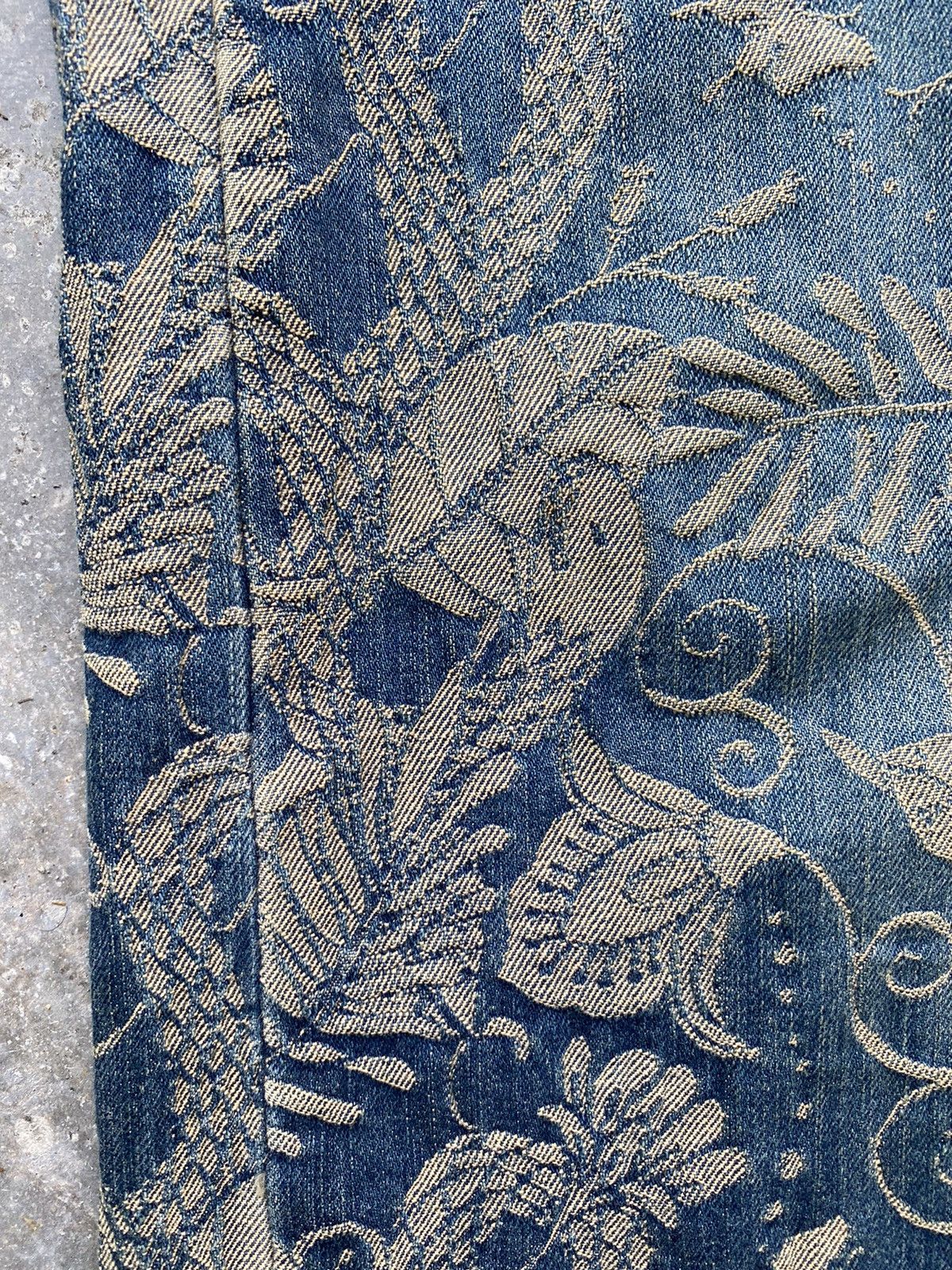 Beauty Beast 💥RARE💥 Japanese MASH MANIA “Snake 🐍” Full Embroidered Denim Size US 28 / EU 44 - 11 Thumbnail
