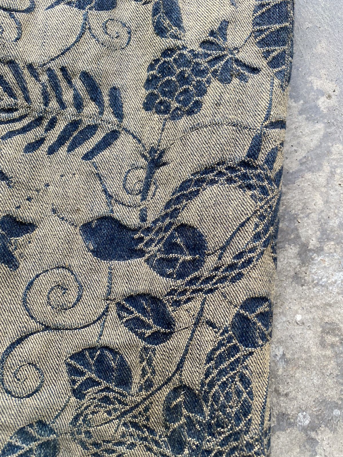 Beauty Beast 💥RARE💥 Japanese MASH MANIA “Snake 🐍” Full Embroidered Denim Size US 28 / EU 44 - 25 Thumbnail