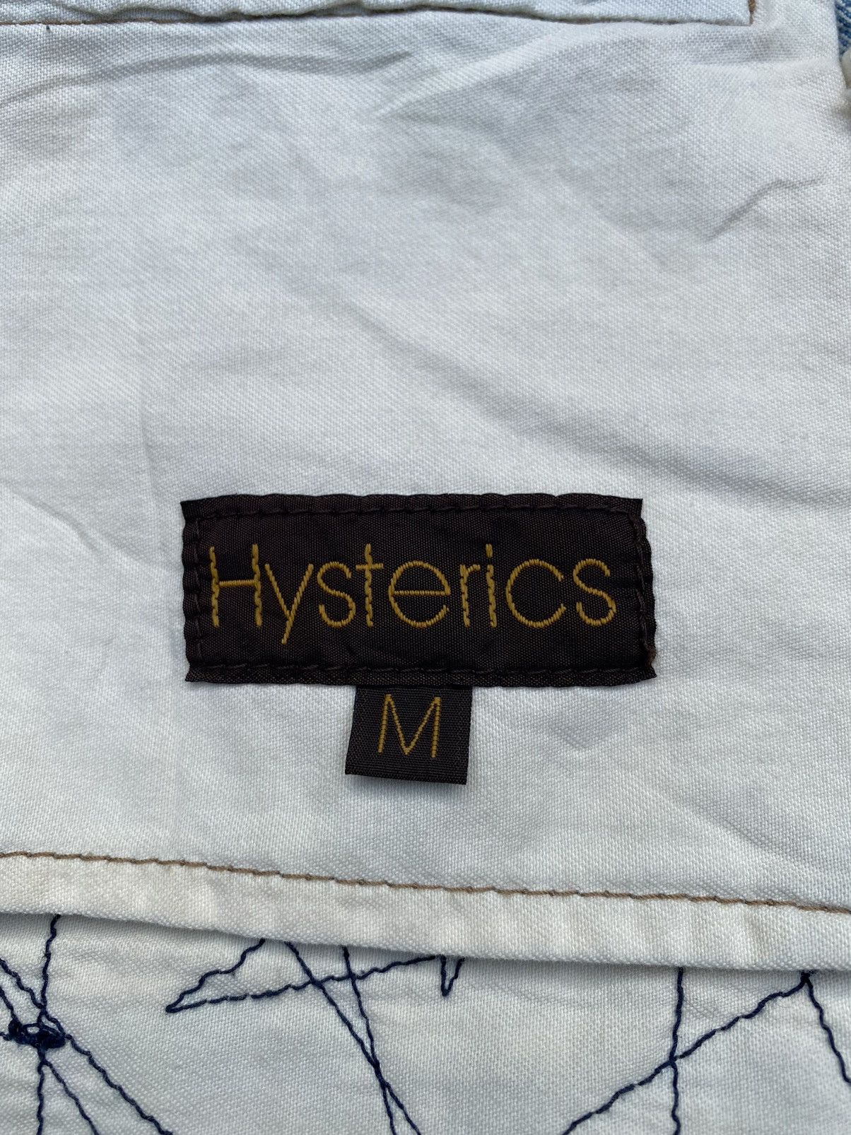 Hysteric Glamour 💥RARE💥 90s HYSTERIC GLAMOUR Splash Paint Distress Skirts Size 31" - 15 Thumbnail
